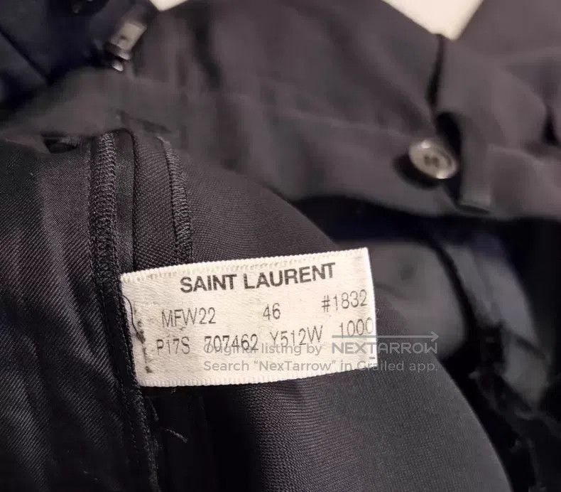 Saint Laurent Paris #REF! Size US 30 / EU 46 - 4 Thumbnail