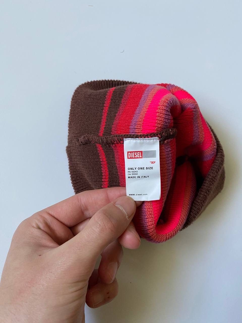 Diesel Vintage Diesel made in Italy Hat OS Y2K Size ONE SIZE - 4 Thumbnail