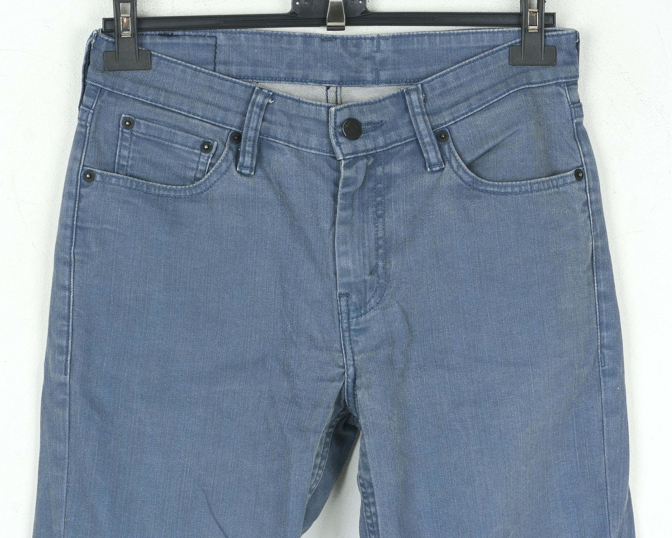 Levi's 511 Mens W30 L30 Skinny Jeans Denim Pants Trousers Blue Zip Size US 30 / EU 46 - 2 Thumbnail