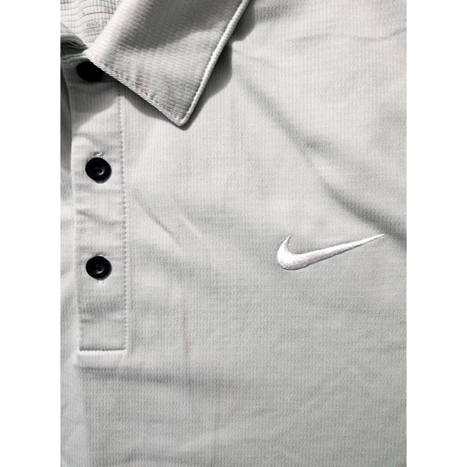 Nike Nike Polo Shirt Mens Large CT4581-321 Motto by Hilton Dri-FIT Golf Performance Green Short Sleeve Casual Shirt Size US L / EU 52-54 / 3 - 3 Thumbnail