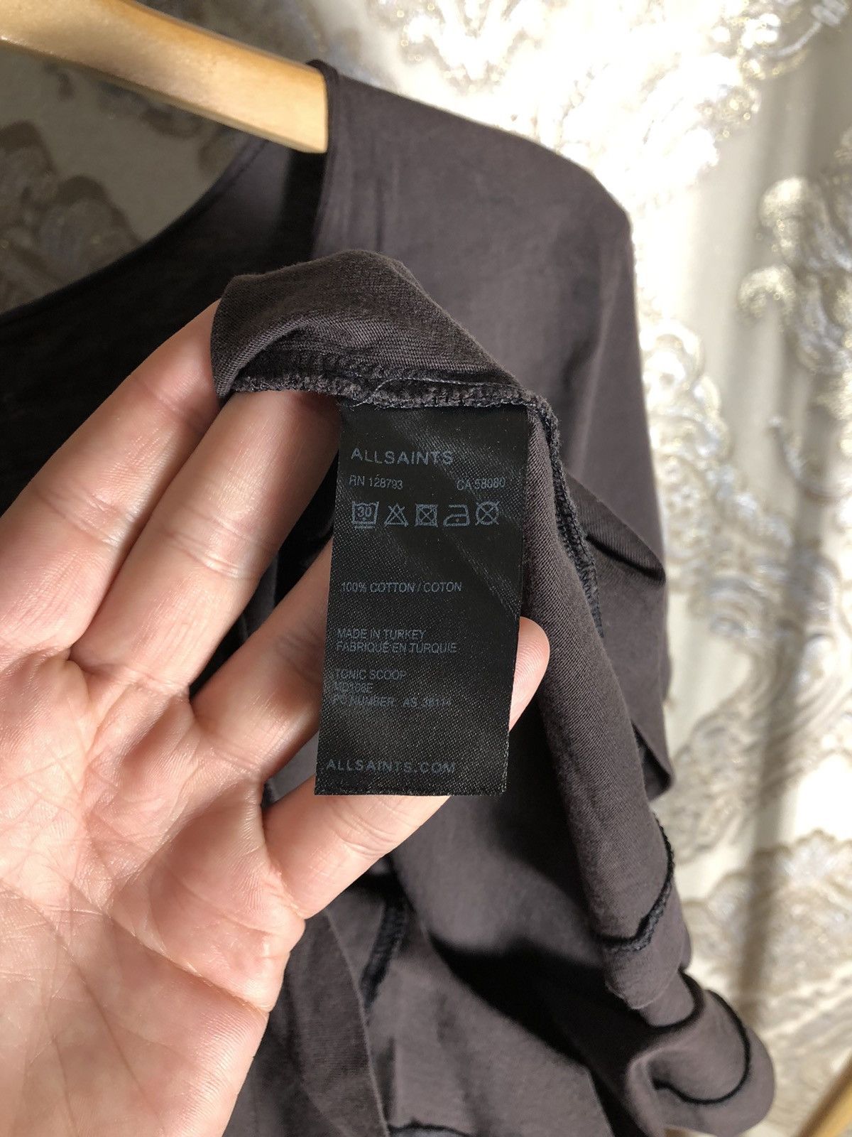 Allsaints VINTAGE ALLSAINTS TONIC SCOOP DESIGNER CASUAL T-SHIRT Y2K Size US M / EU 48-50 / 2 - 3 Thumbnail