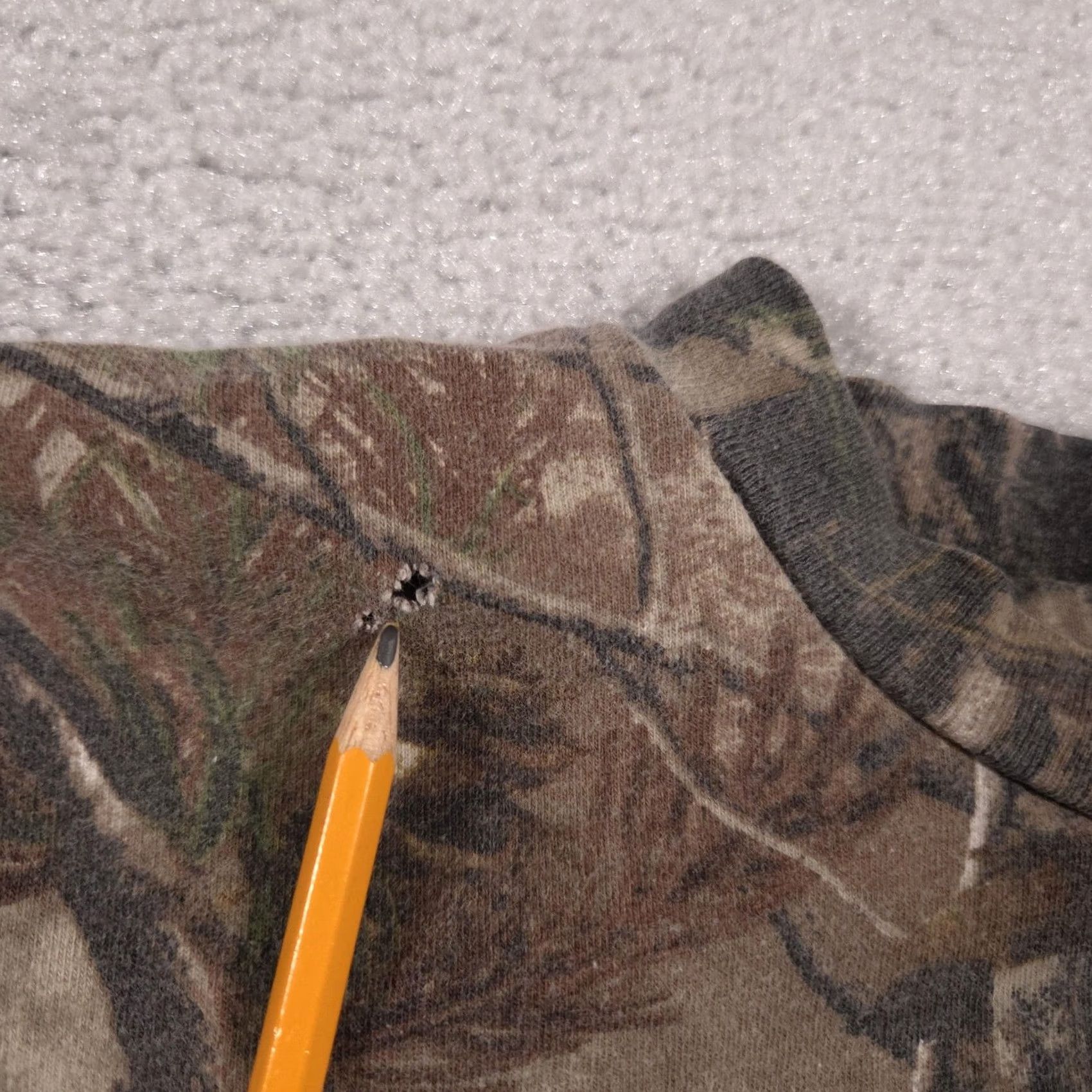 Vintage VINTAGE Cabela's Deer Camp Shirt Mens 1X Camouflage Long Sleeve Hunting Buck Graphic Outdoors Cotton Crew Neck Size US XL / EU 56 / 4 - 5 Thumbnail