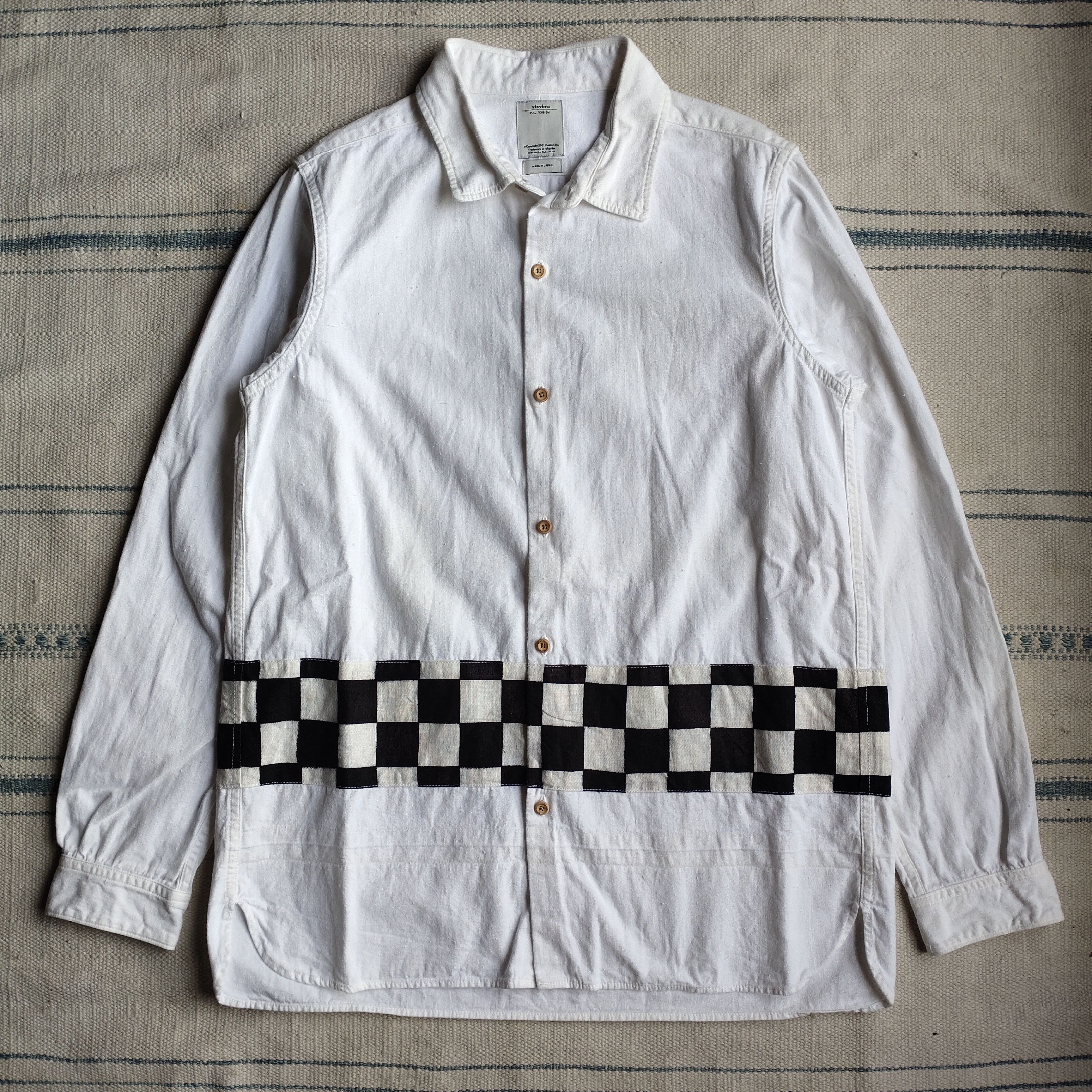 visvim LONGRIDER SHIRT CHECKERBOARD