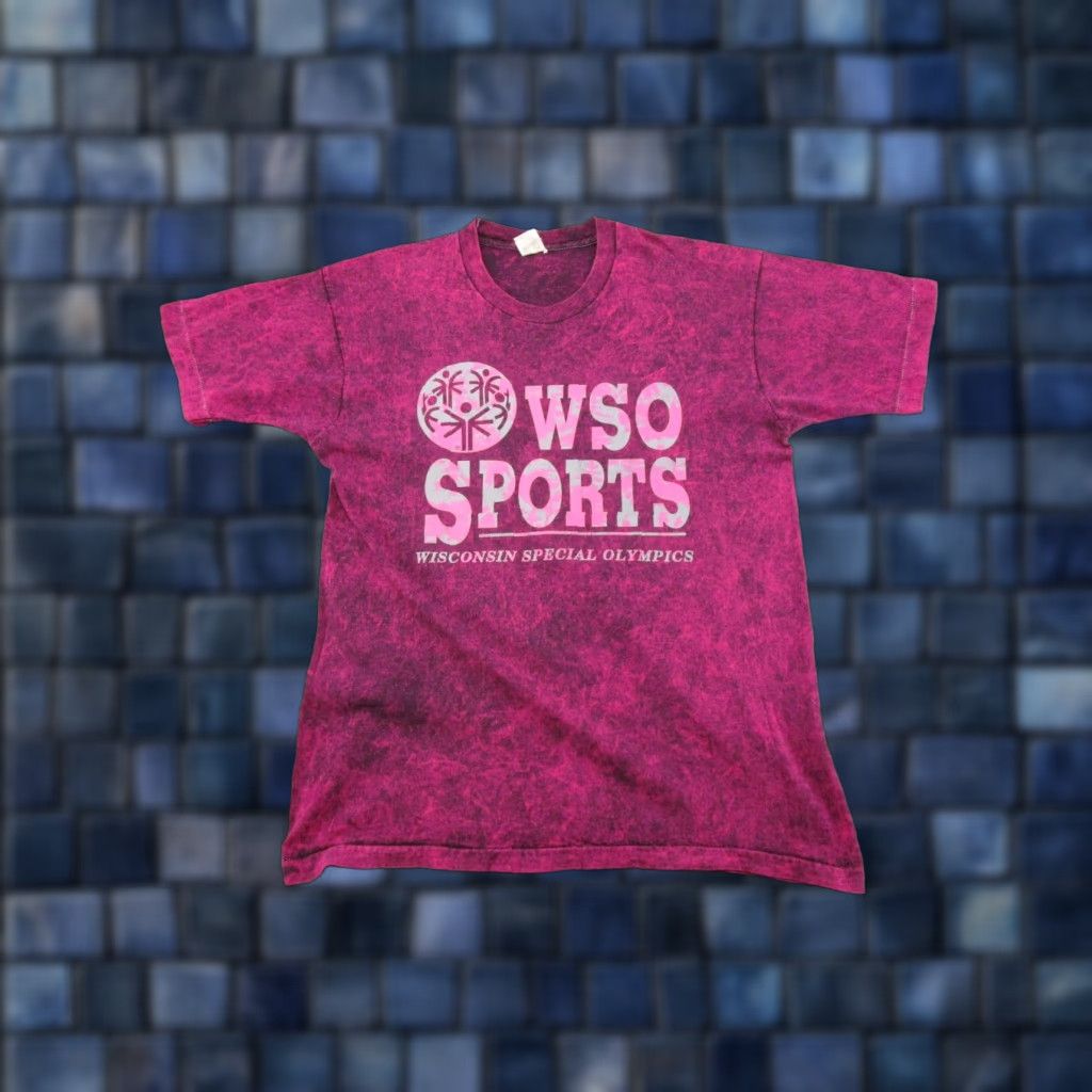 Fruit Of The Loom Vintage 90s Wisconsin Special Olympics Sports Single Stitch Shirt Size XL Size US XL / EU 56 / 4 - 1 Thumbnail