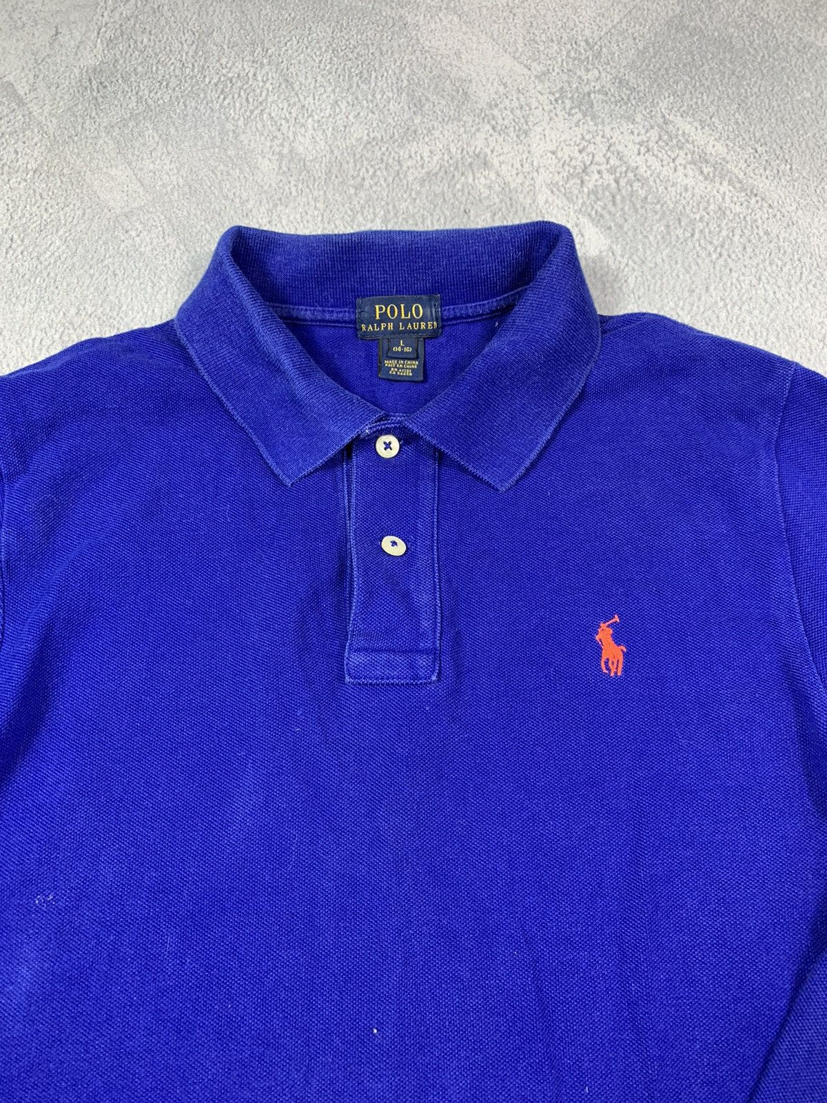 Polo Ralph Lauren × Vintage Vintage 90s Ralph Lauren 1/4 polo long sleeve size L Size L / US 10 / IT 46 - 5 Thumbnail