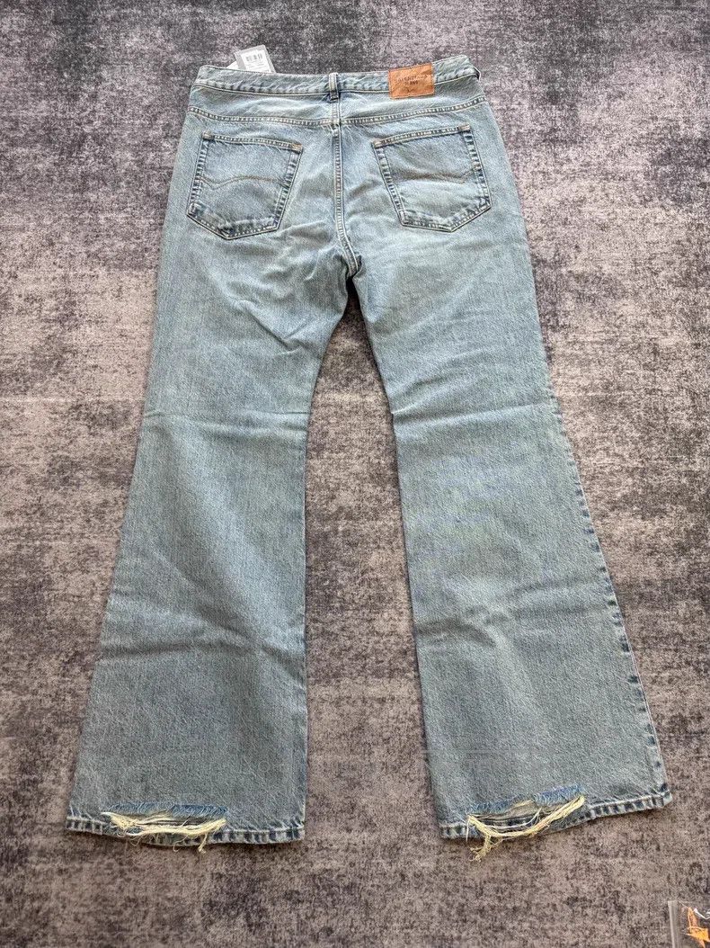 Balenciaga Balenciaga size L Ripped Distressed Flare Jeans Size US 27 - 2 Thumbnail