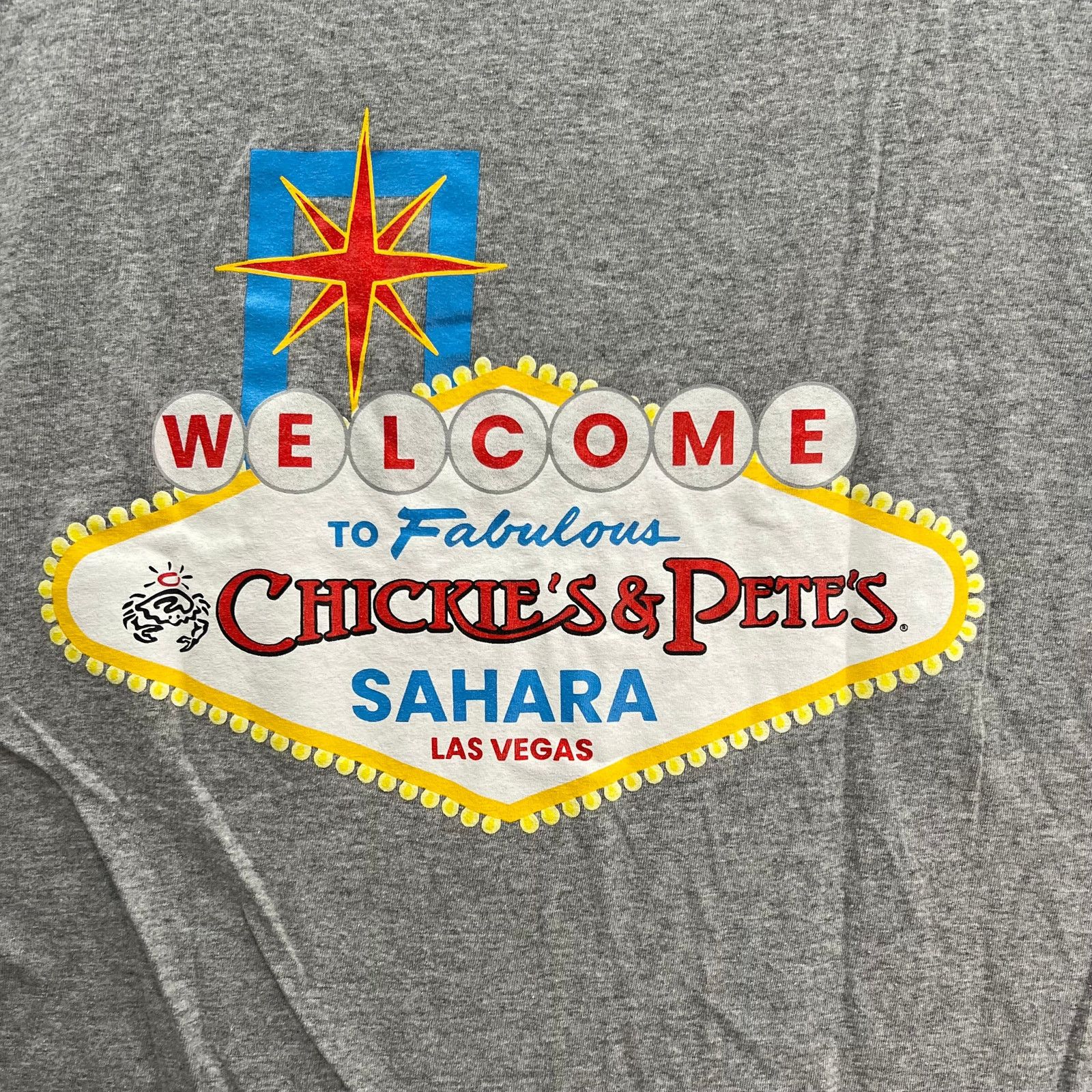Other Welcome To Las vagas Shirt Adult Medium Gray Casual Size US M / EU 48-50 / 2 - 9 Thumbnail