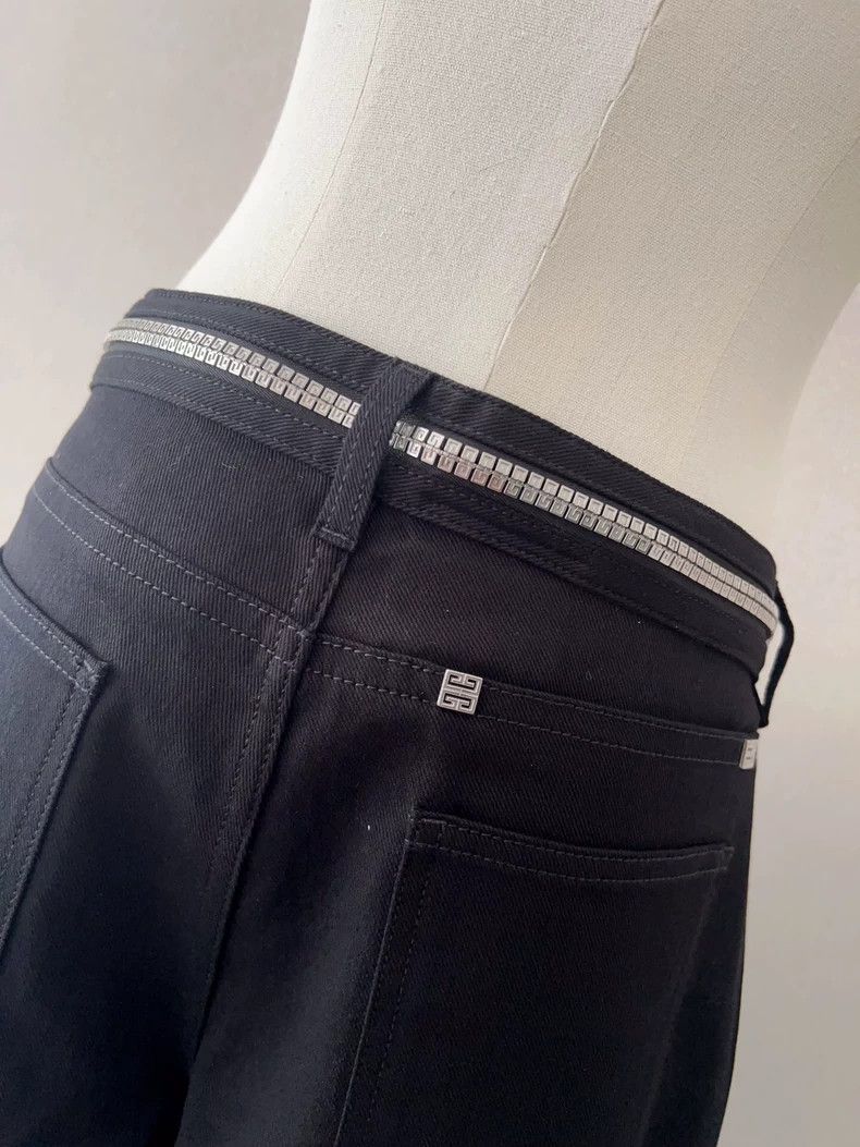 Givenchy Givenchy SizeM Men's Black Denim Jeans Size US 28 / EU 44 - 5 Thumbnail