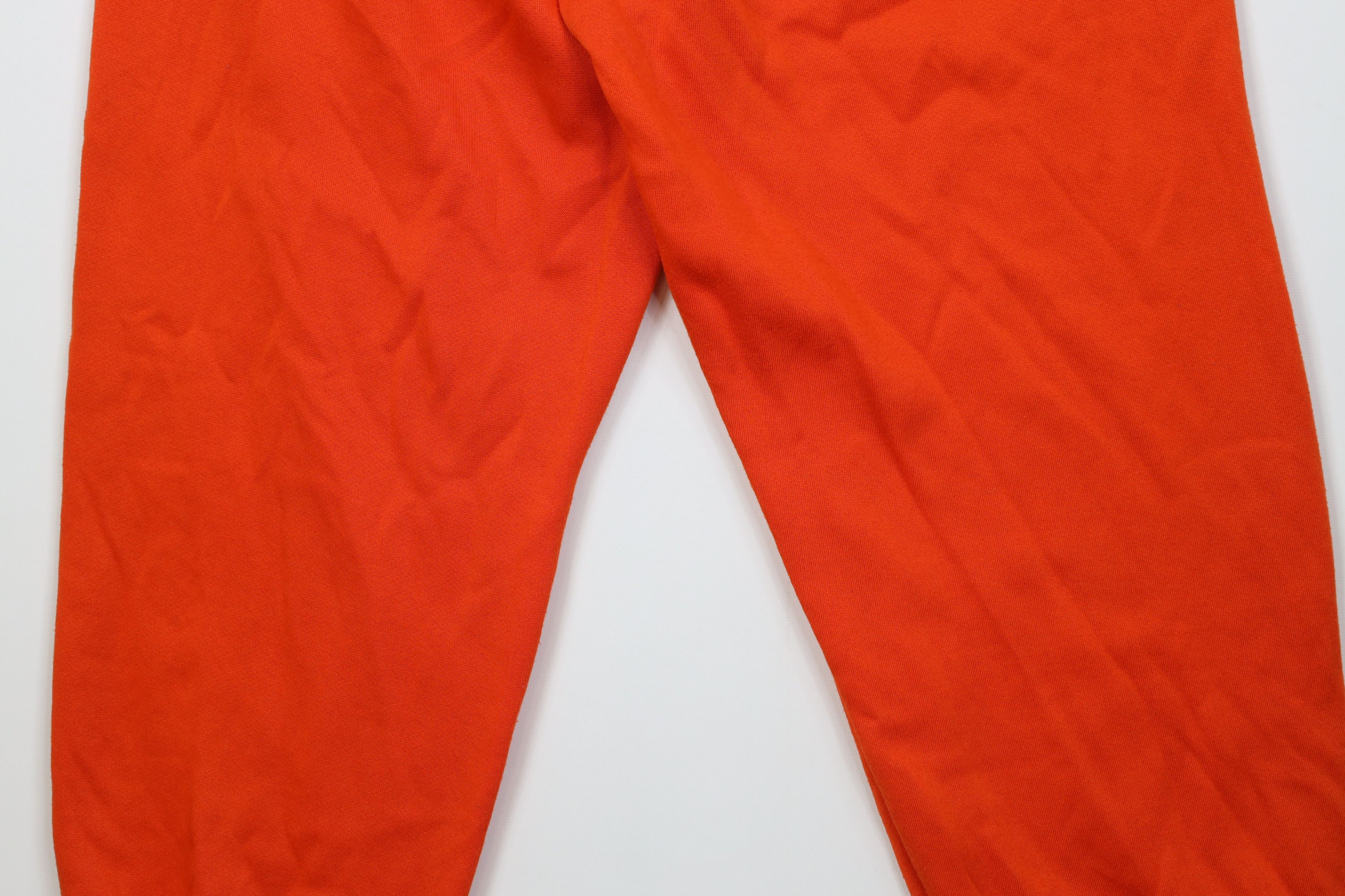 Vintage Vintage 90s Streetwear Cuffed Sweatpants Joggers Orange USA Size 28" / US 6 / IT 42 - 12 Thumbnail