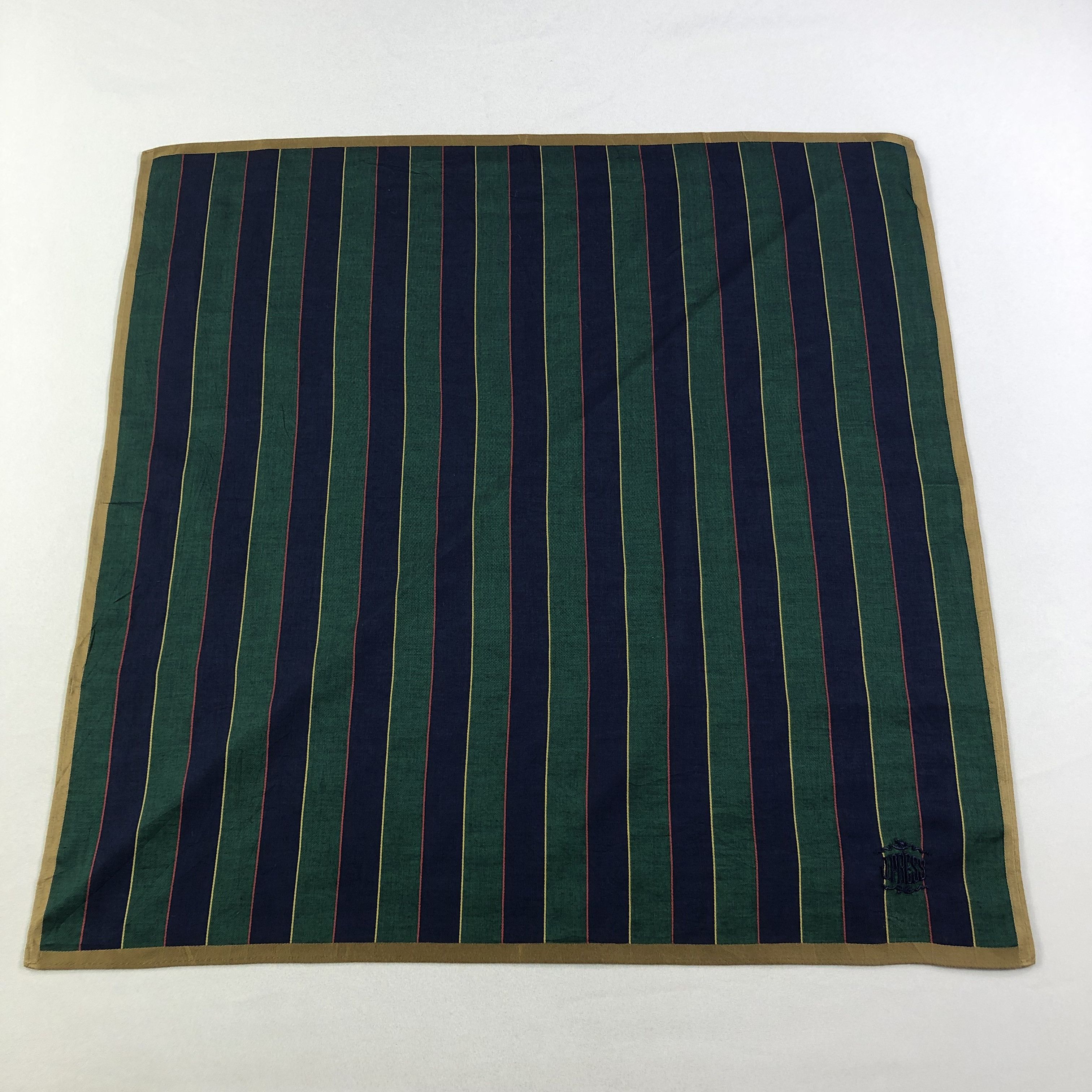 J. Press J. Press Stripes Handkerchief Neckerchief Bandana H1588 Size ONE SIZE - 2 Thumbnail