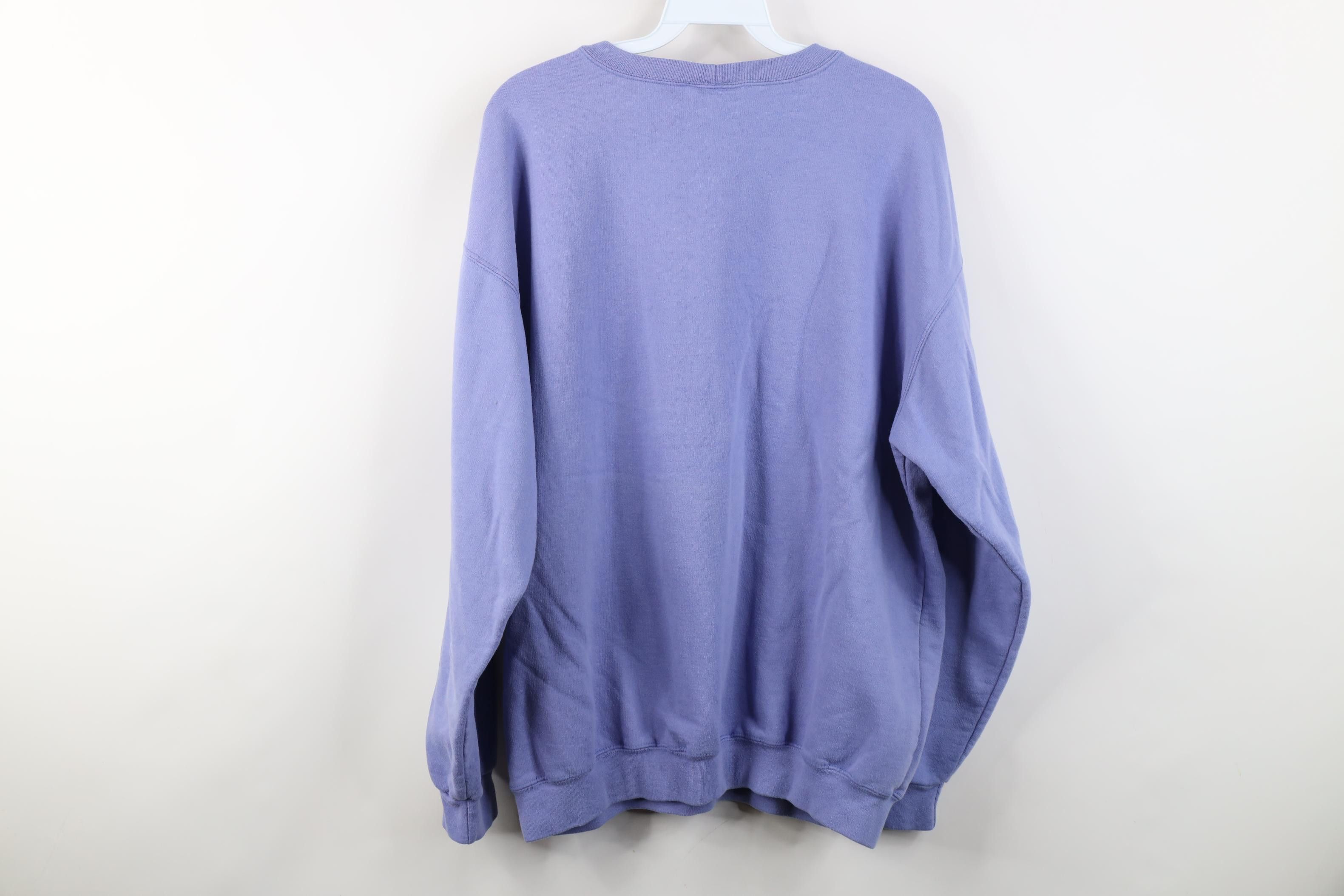 Vintage Vintage 90s Streetwear Country Beach House Flower Sweatshirt Size L / US 10 / IT 46 - 12 Thumbnail