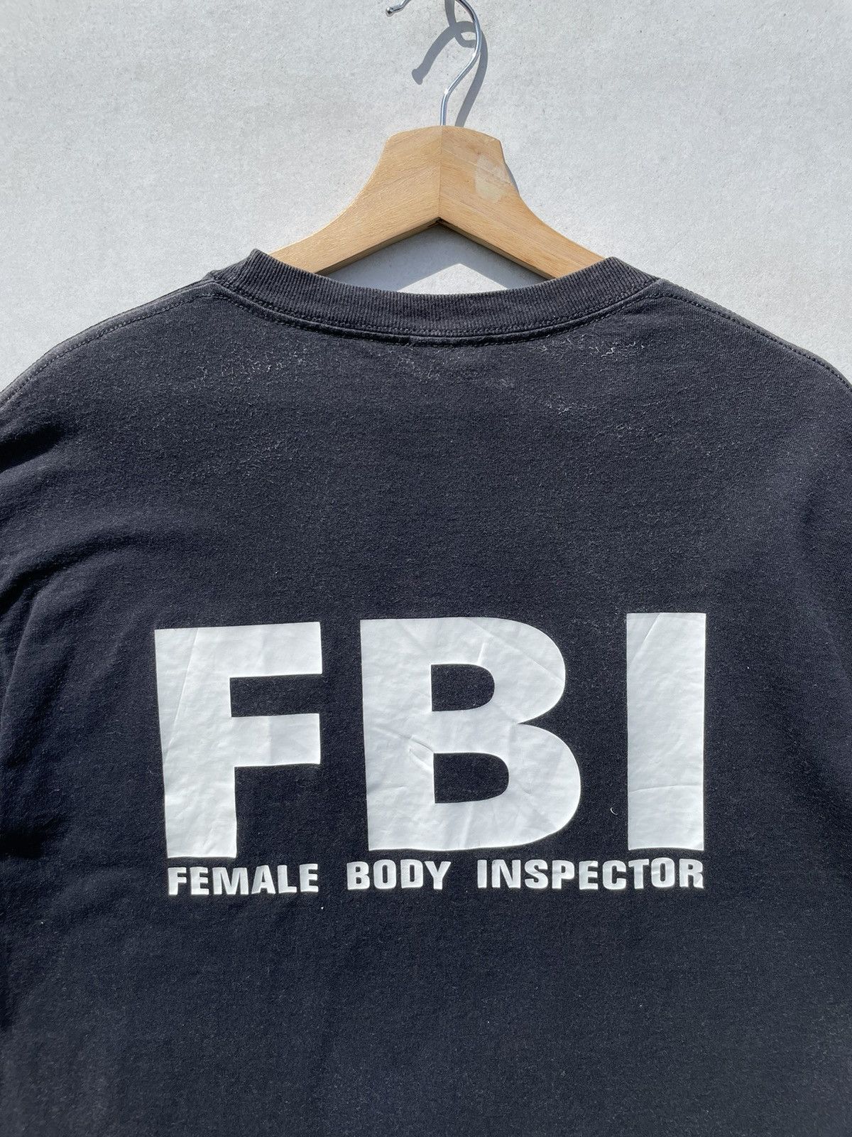Vintage 🔥Accept Binding Offer🔥 Vintage FEMALE BODY INSPECTOR ( FBI) Size US L / EU 52-54 / 3 - 3 Thumbnail