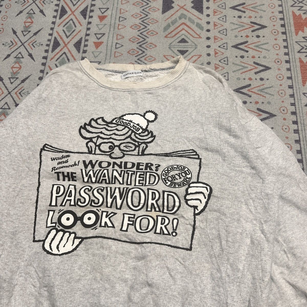 Japanese Brand Humor Design Sweatshirt Size US M / EU 48-50 / 2 - 3 Thumbnail