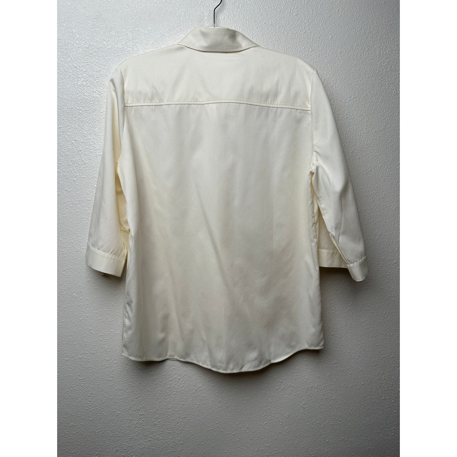 Givenchy NWT Givenchy Shirt Cream Mens US L Roll Tab Sleeves Size US L / EU 52-54 / 3 - 4 Thumbnail