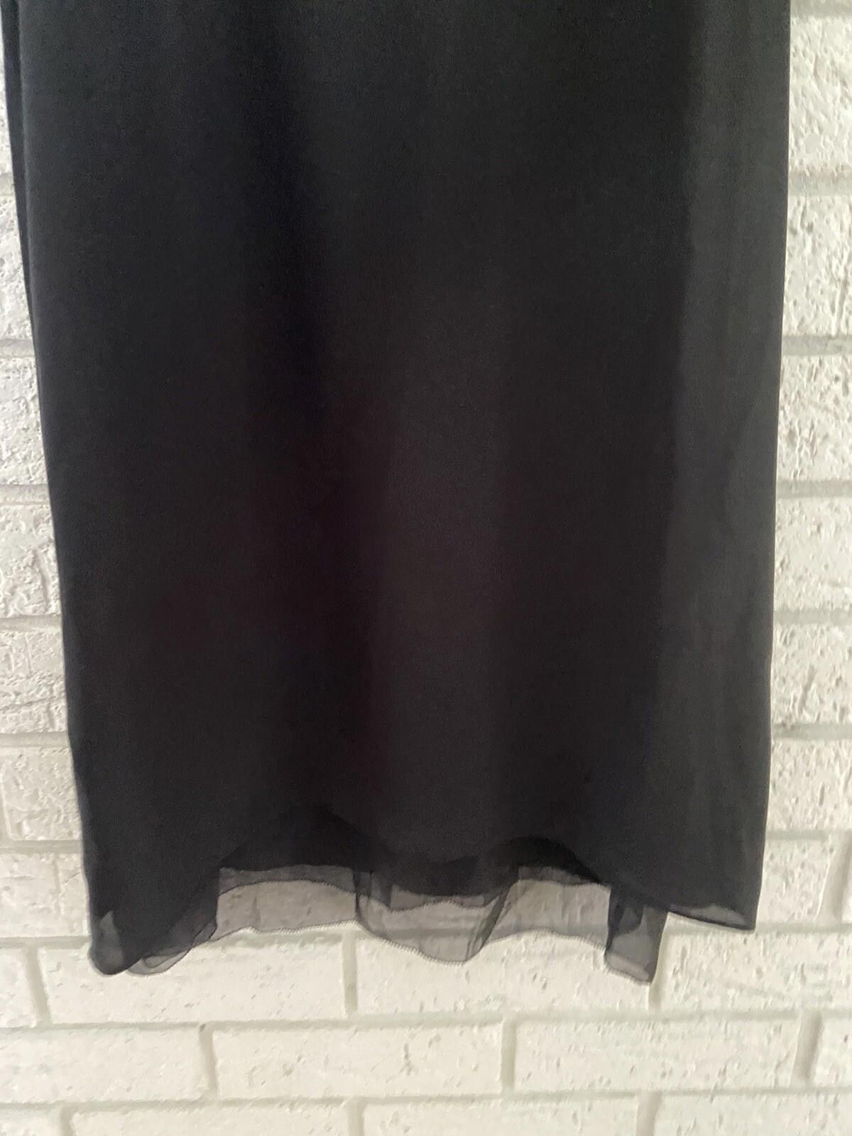 Other Decjuba Black Sheer Sleeveless Midi Dress - Sz AU/UK 12 US 8 Size M / US 6-8 / IT 42-44 - 6 Thumbnail