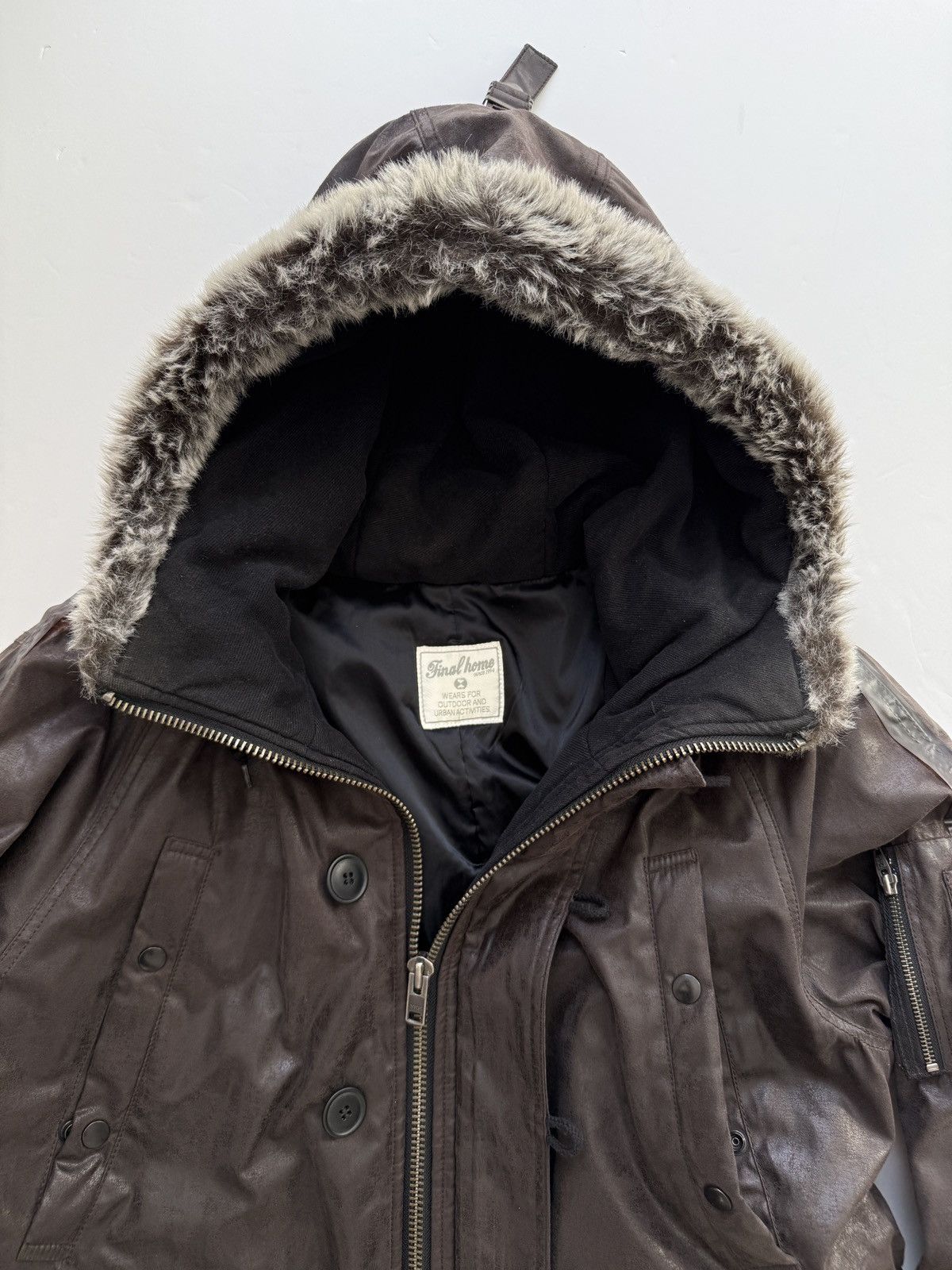 Final Home Final Home archive 06’ astro coated N-2B jacket Size US L / EU 52-54 / 3 - 10 Thumbnail