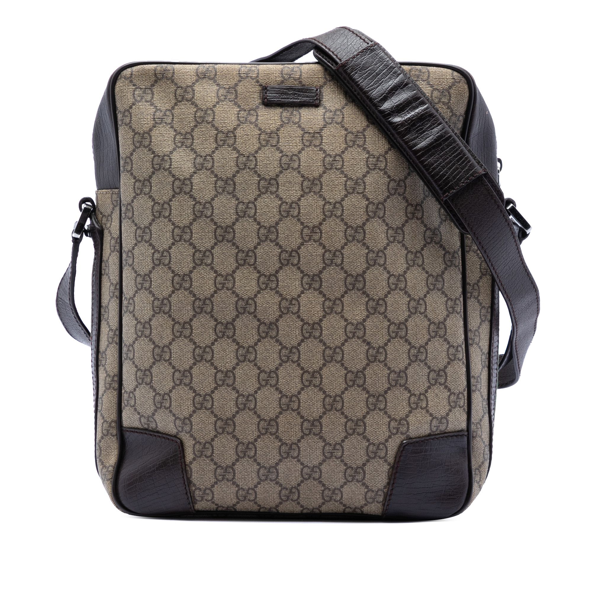 Gucci Gucci GG Supreme Web Crossbody Size ONE SIZE - 1 Thumbnail