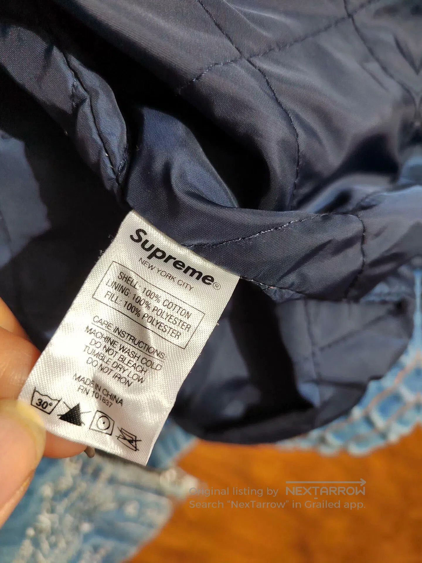 Supreme Supreme Denim Jacket with Embroidery. Size US S / EU 44-46 / 1 - 7 Thumbnail
