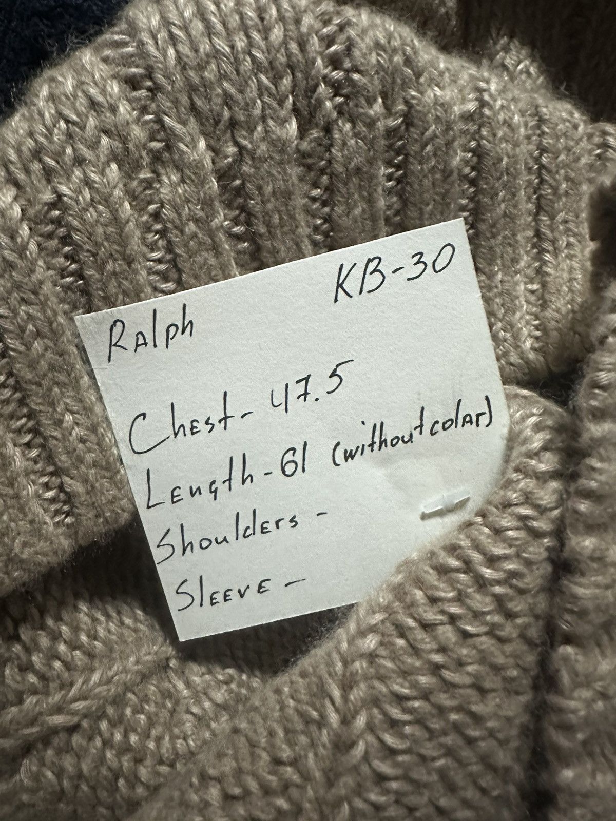 Ralph Lauren Ralph Lauren Luxury Cable Knit Sweater Vest L Linen Cashmere Size L / US 10 / IT 46 - 6 Thumbnail