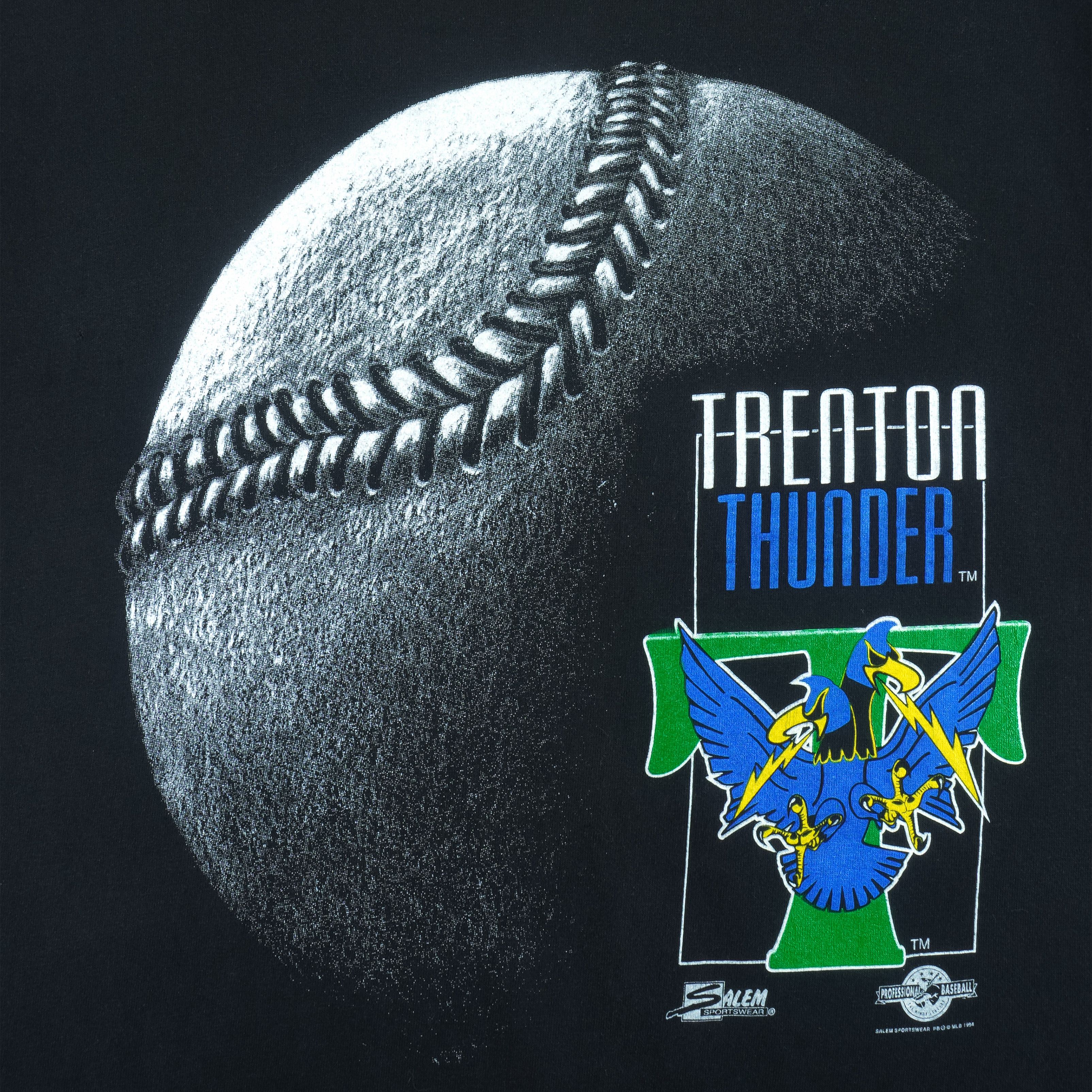 Salem Sportswear MLB - Trenton Thunder MNLB T-Shirt 1994 Size US XL / EU 56 / 4 - 3 Thumbnail
