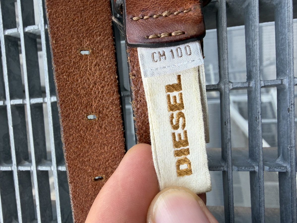 Diesel Vintage Diesel Folding Leather Belt Size ONE SIZE - 10 Thumbnail