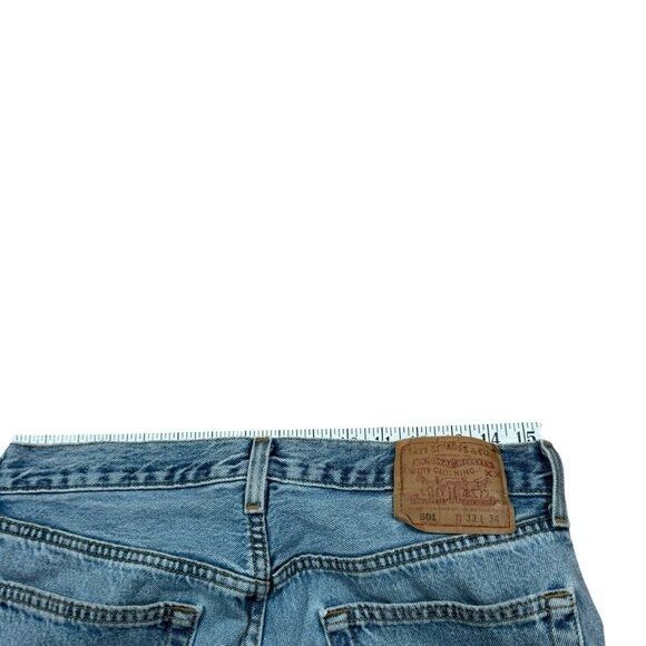 Levi's × Levi's Vintage Clothing Vintage Levis 501-0115 Jeans Men's 31x32 (actual) Button Fly Size US 31 - 12 Thumbnail