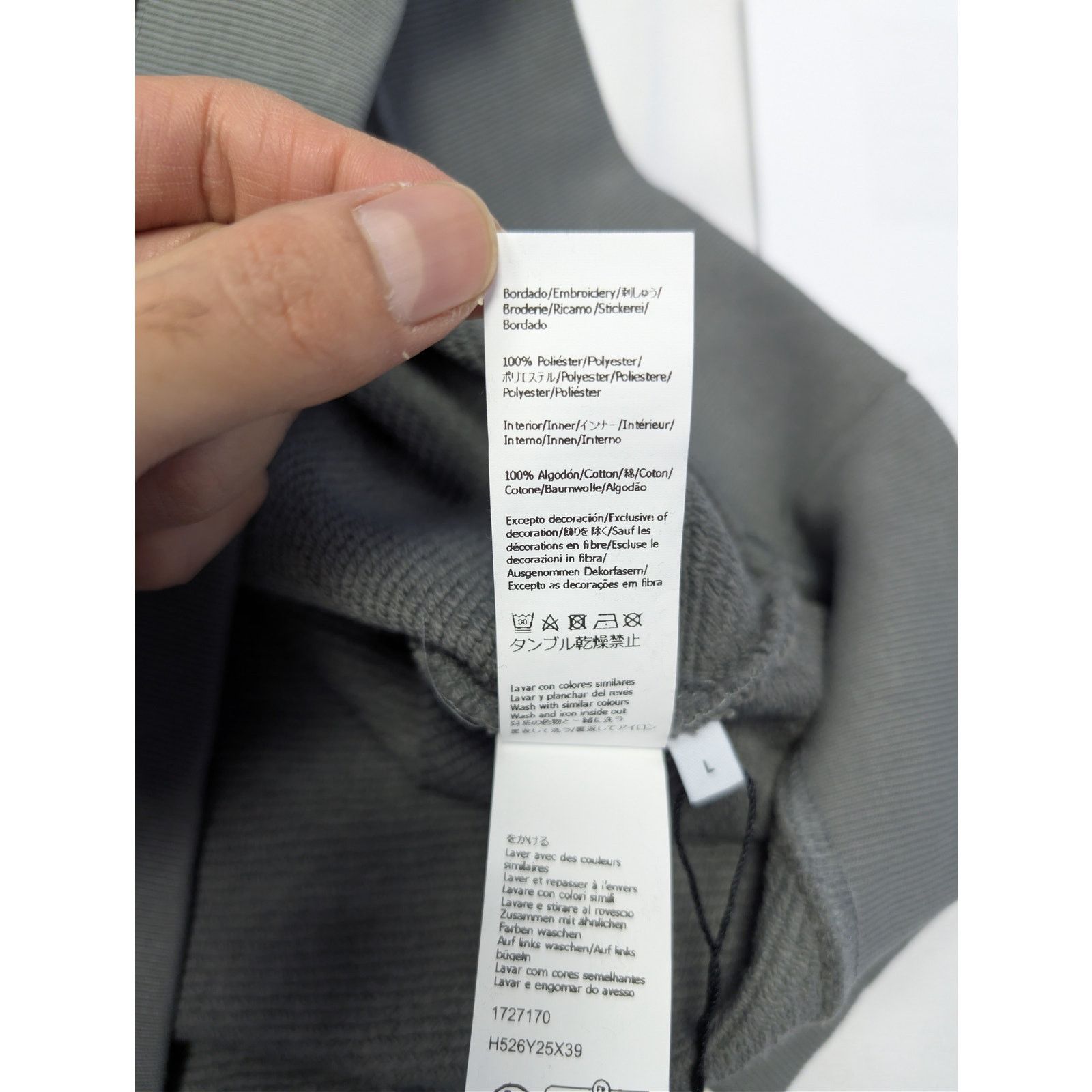 Loewe o1rshd1 Flepa Relaxed Fit Hoodie in Slate Grey Size US XL / EU 56 / 4 - 18 Thumbnail