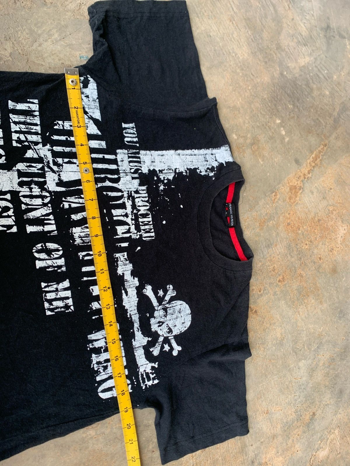 Hysteric Glamour Y2k Trange Heaven Ifsixwasnine Punk style Tshirt Size US M / EU 48-50 / 2 - 8 Thumbnail
