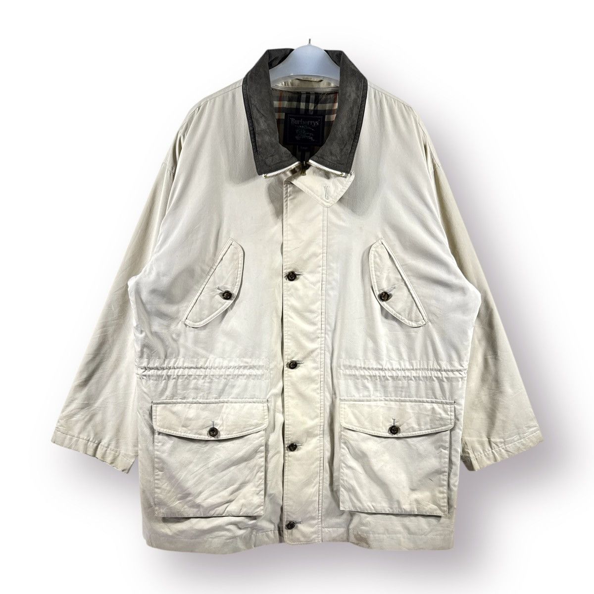 Burberry Prorsum 🔥 BURBERRYS PRORSUM NOVA CHECK BARN JACKET - L Size US L / EU 52-54 / 3 - 2 Thumbnail
