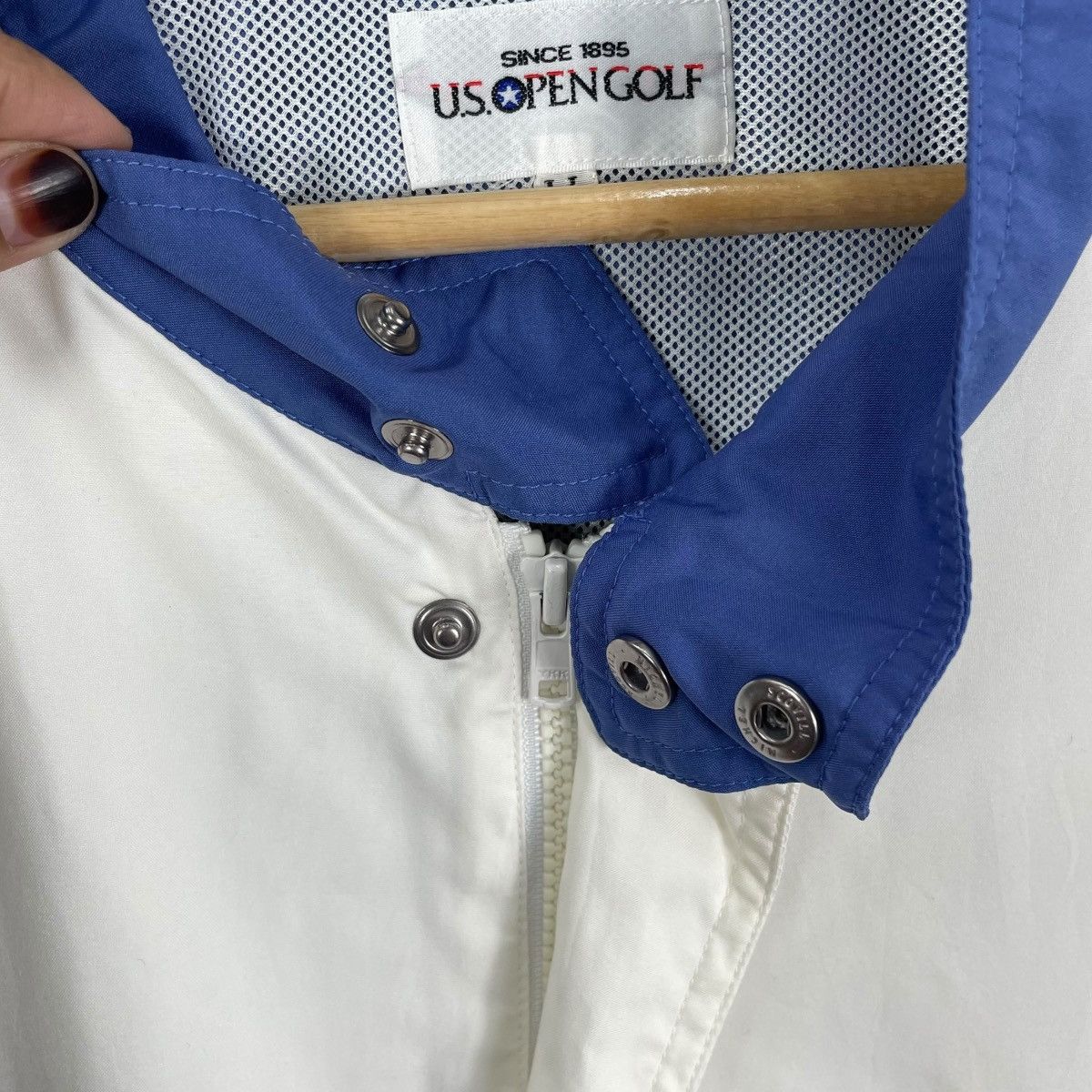 Vintage Vintage 90s U.S.OPEN Golf Windbreaker Jacket Size US L / EU 52-54 / 3 - 7 Thumbnail