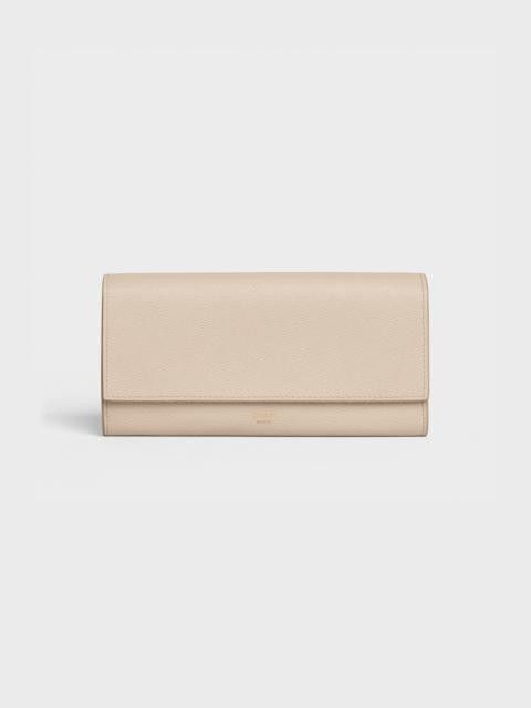 Celine o1bcso1str0725 10B563BEL Size: OS / Long Flap Wallet in Nude Size ONE SIZE - 1 Preview