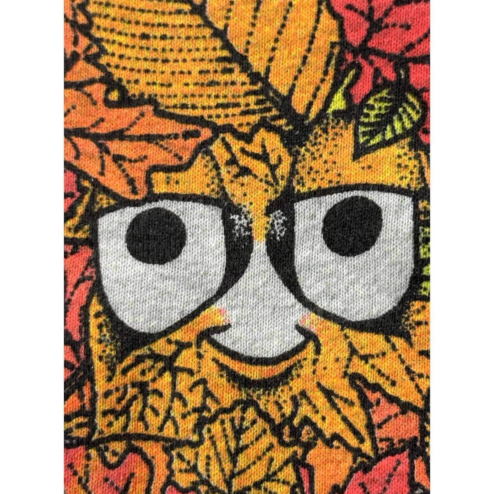 Fruit Of The Loom VINTAGE Leaf Peeper Crewneck Sweatshirt Large Gray Cotton Polyester 90s Nature Graphic Print Fruit of the Loom Unisex Adults Sweatshirt Mens Womens Size US L / EU 52-54 / 3 - 4 Thumbnail
