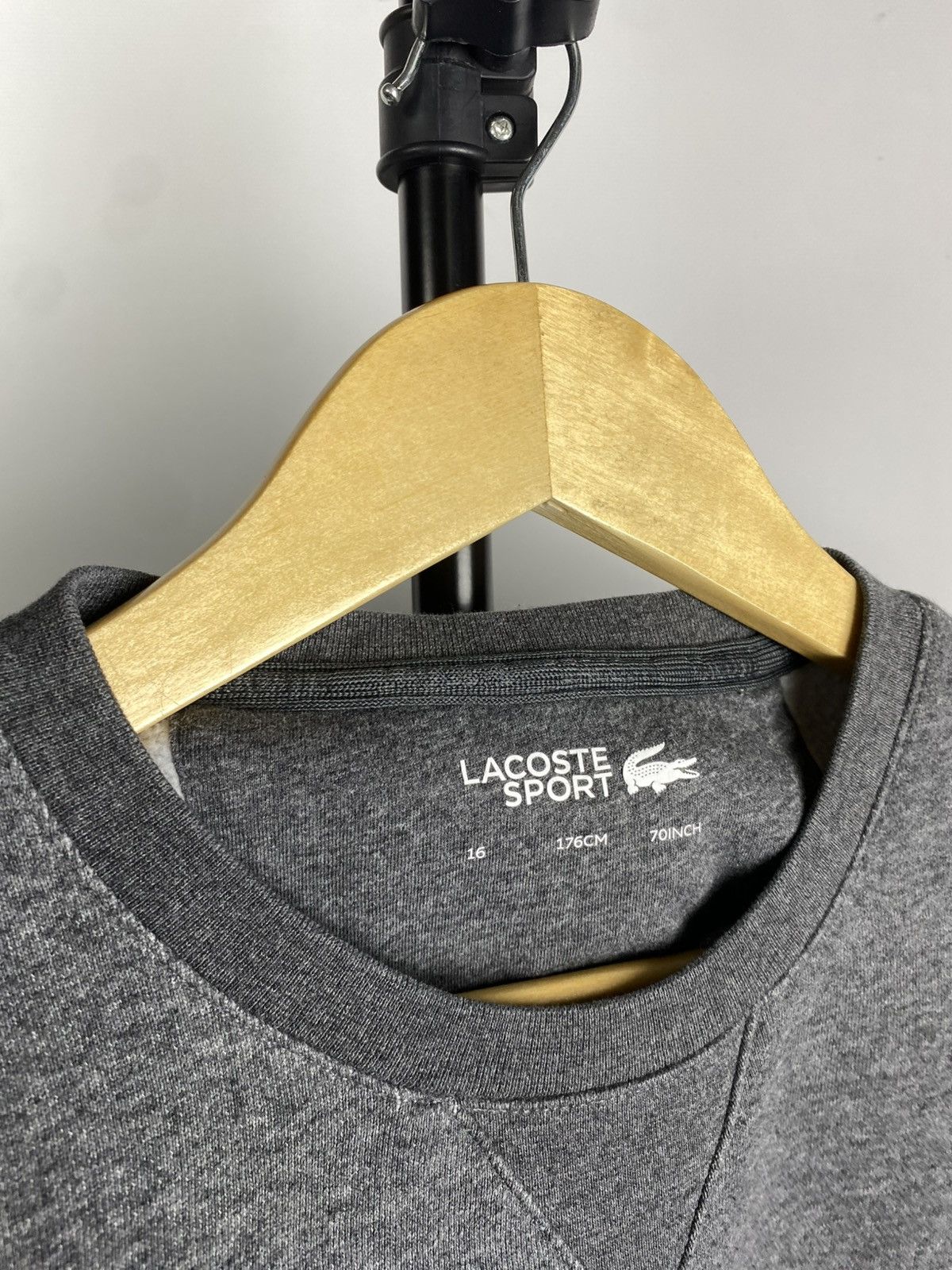 Lacoste × Vintage Vintage 00s Lacoste Big Logo Sweatshirt Size US XS / EU 42 / 0 - 4 Thumbnail