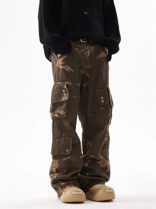 Japanese Brand × Jean Camo Stack Denim Jeans Size US 32 / EU 48 - 3 Thumbnail