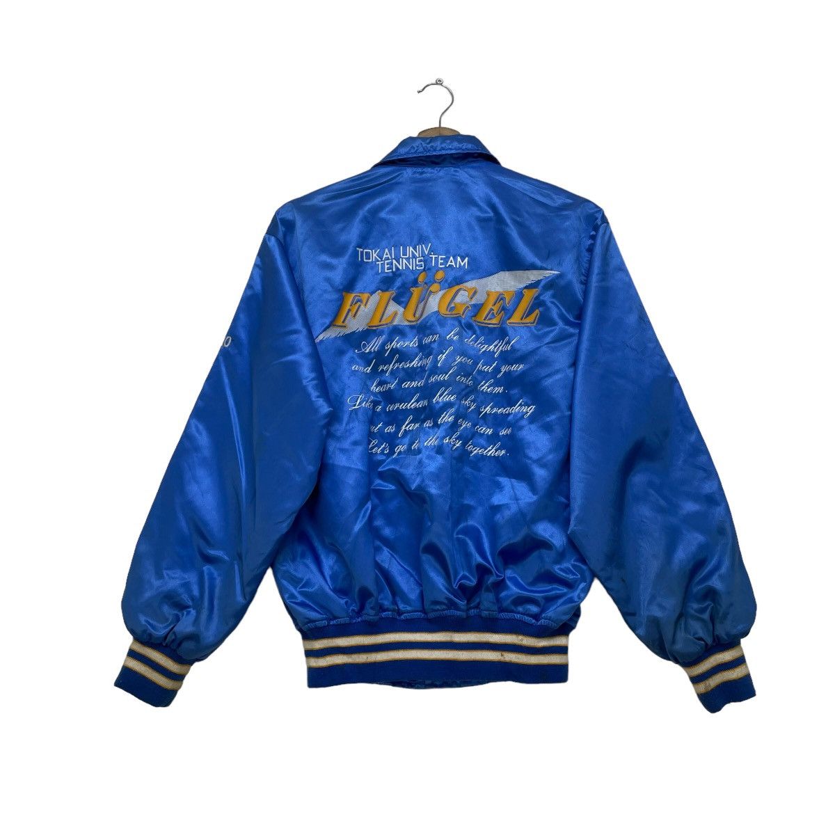 Vintage Japanese Brand Abierto University Club Santin Bomber Jacket Size US M / EU 48-50 / 2 - 2 Thumbnail