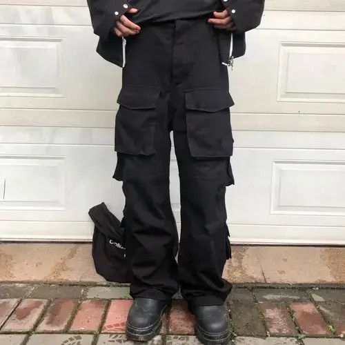 Jean Black Cargo Jeans Size US 30 / EU 46 - 1 Thumbnail