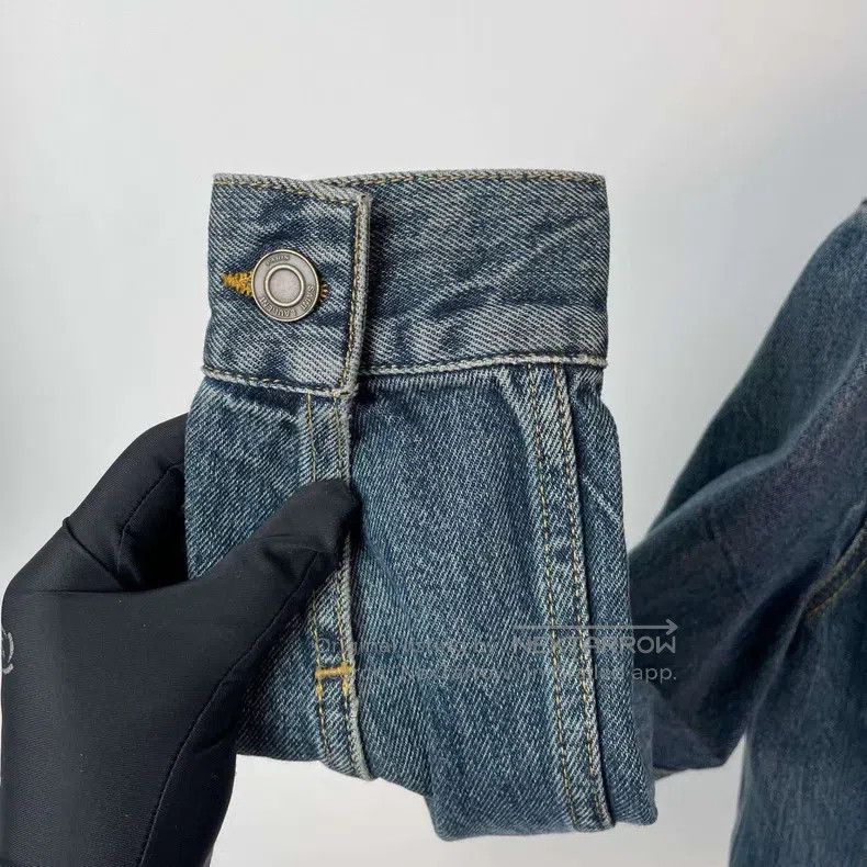 Saint Laurent Paris Saint Laurent Paris Denim Jacket Size US S / EU 44-46 / 1 - 8 Thumbnail