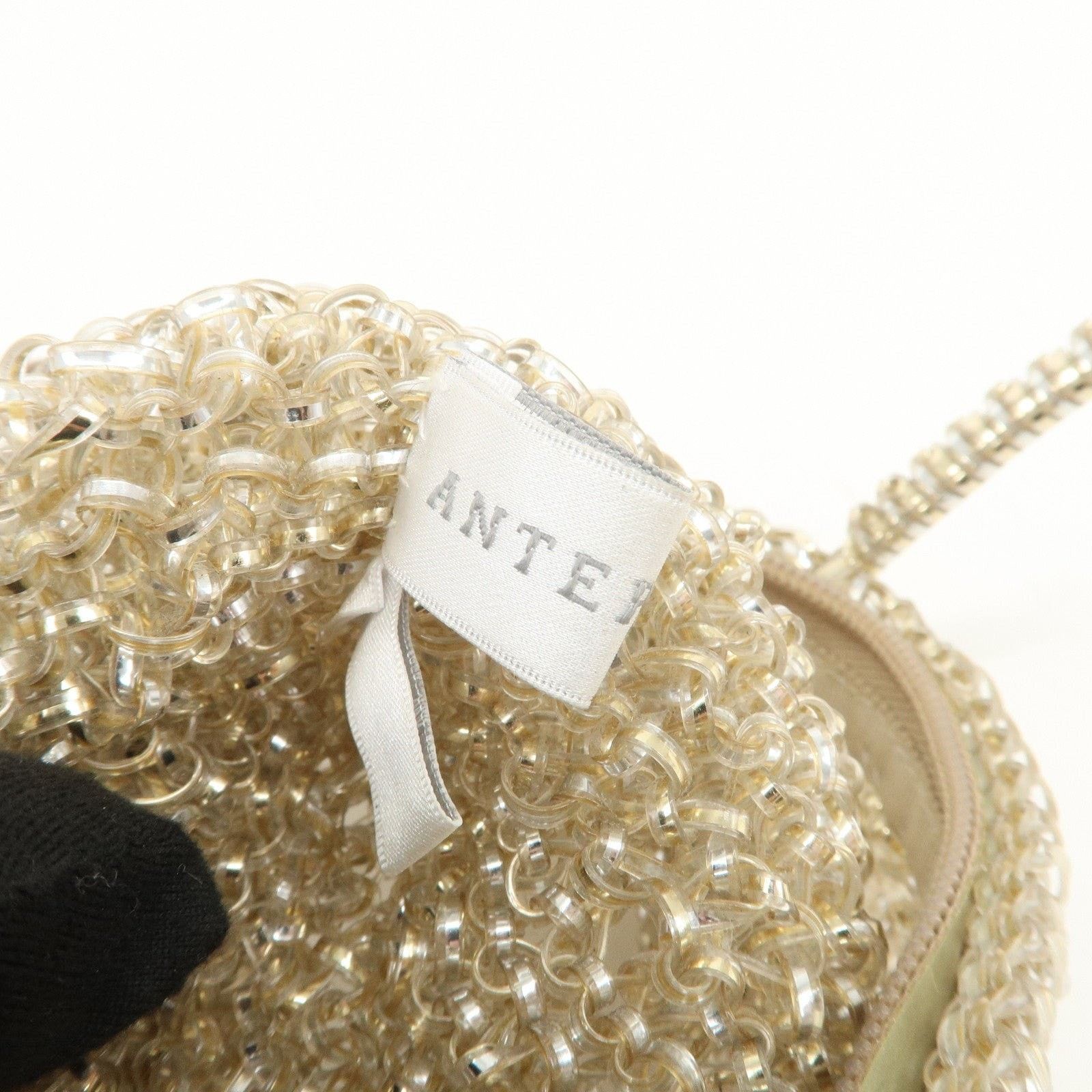 ANTEPRIMA Anteprima Wire Bag PVC Shoulder Gold Size ONE SIZE - 7 Thumbnail