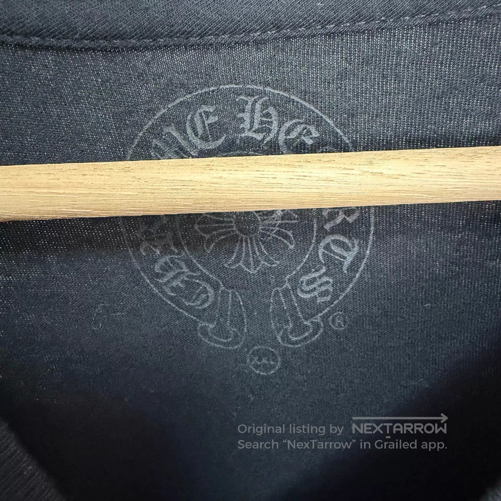 Chrome Hearts Black Long Sleeve Graphic Pocket Shirt XL. Size US XL / EU 56 / 4 - 3 Thumbnail