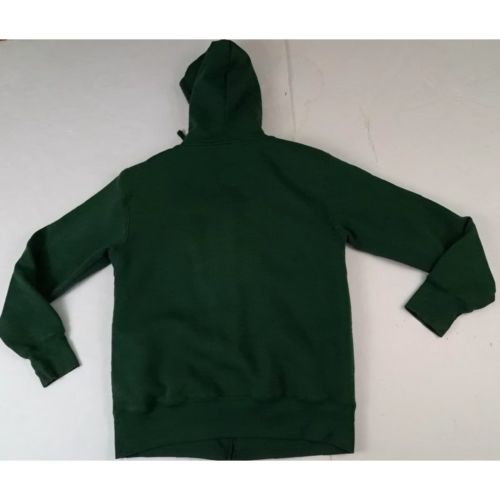Vintage VINTAGE Michigan State Spartans Zip-Up Insulated Hooded Jacket M Green Proedge Basketball Hoodie Mens Womens Unisex Adults Size US M / EU 48-50 / 2 - 6 Thumbnail