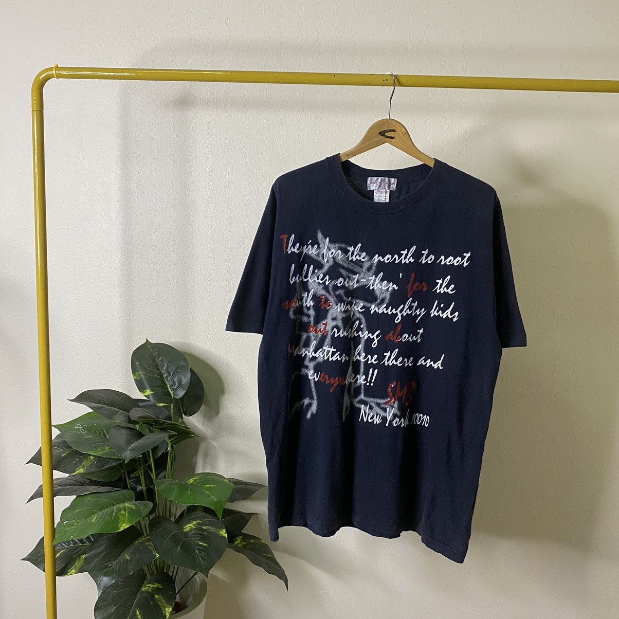 If Six Was Nine SMB Seditionaries Poem Ifsixwasnine Hysterics Cyber Punk Tee Size US L / EU 52-54 / 3 - 1 Thumbnail