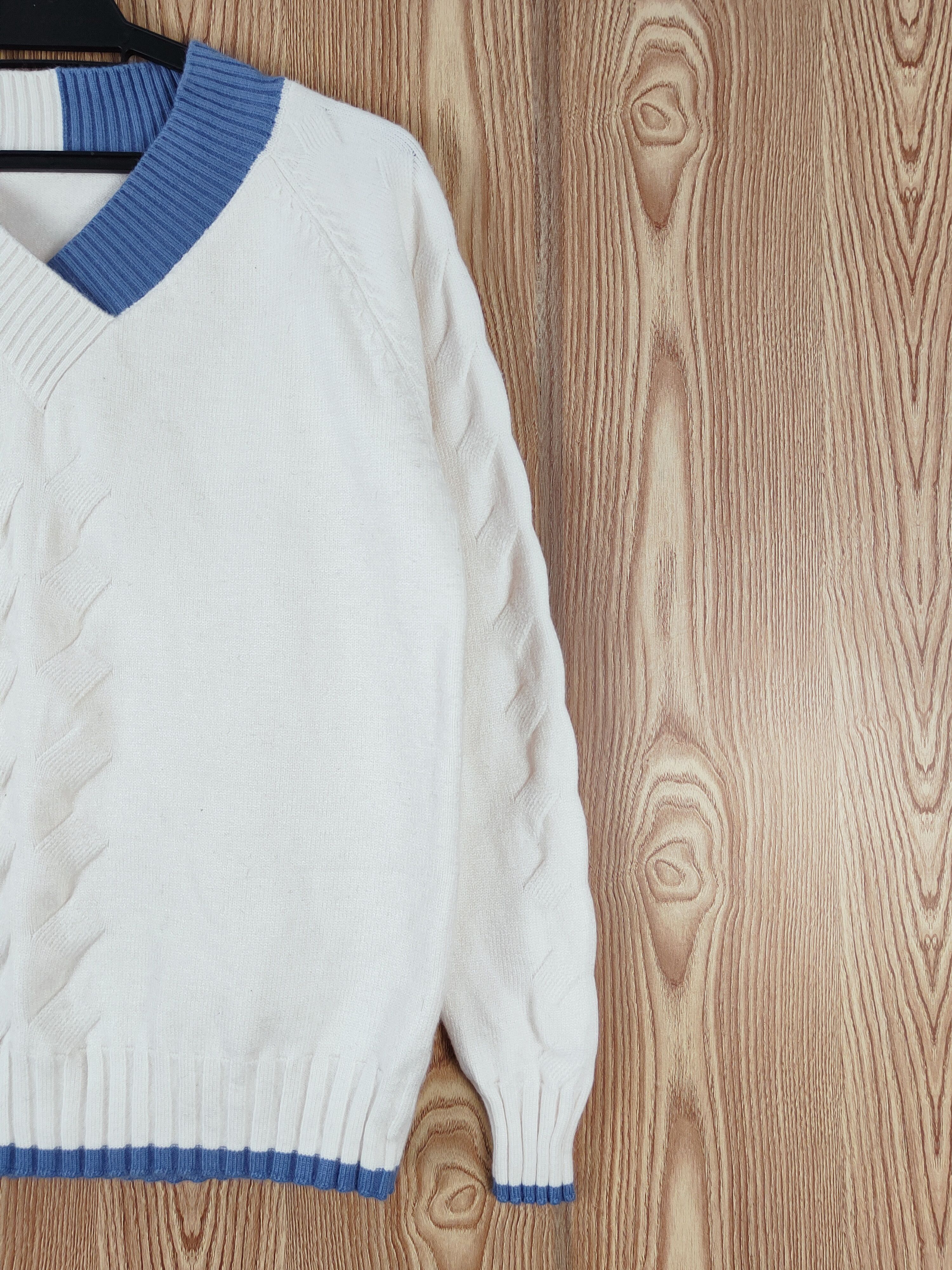 Japanese Brand × Vintage Grace Fulsmile Cream Knitwear Sweatshirts #W473 Size M / US 6-8 / IT 42-44 - 5 Thumbnail