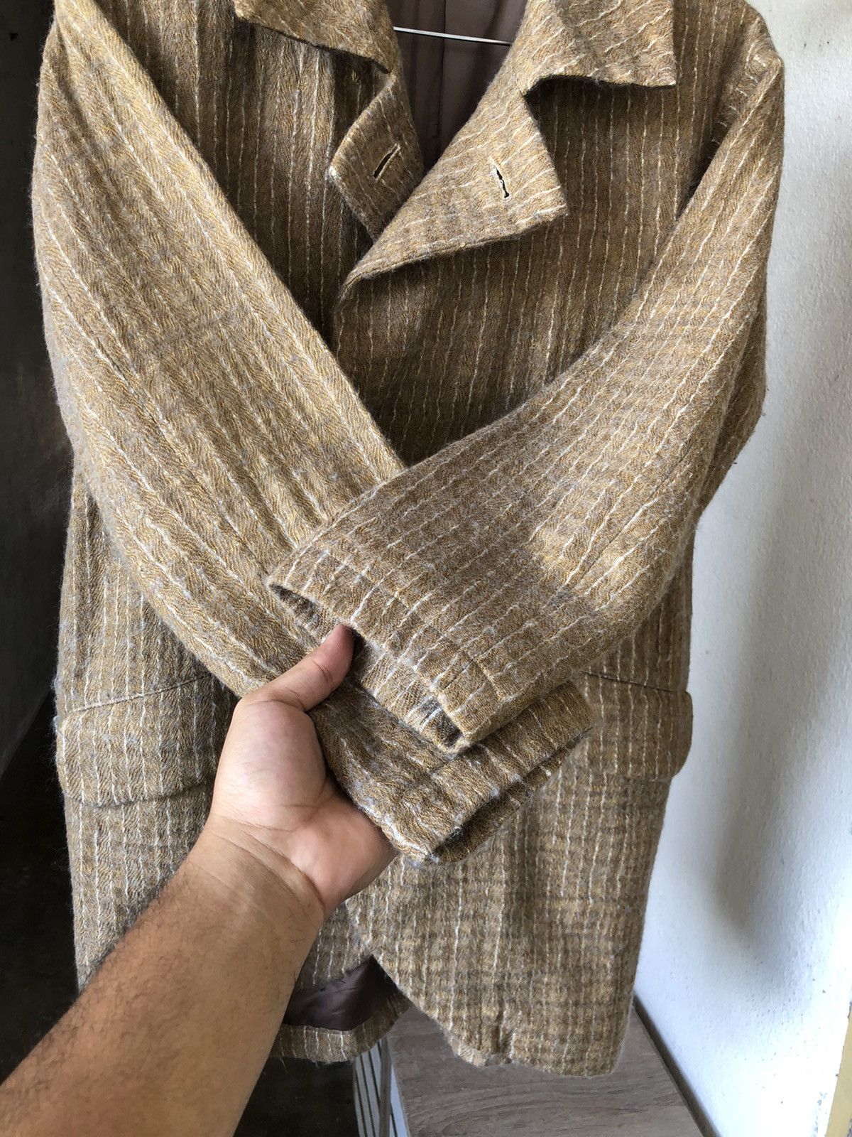 Issey Miyake Rare❗️Issey Miyake Plantation Long Coat Jacket Size M / US 6-8 / IT 42-44 - 7 Thumbnail