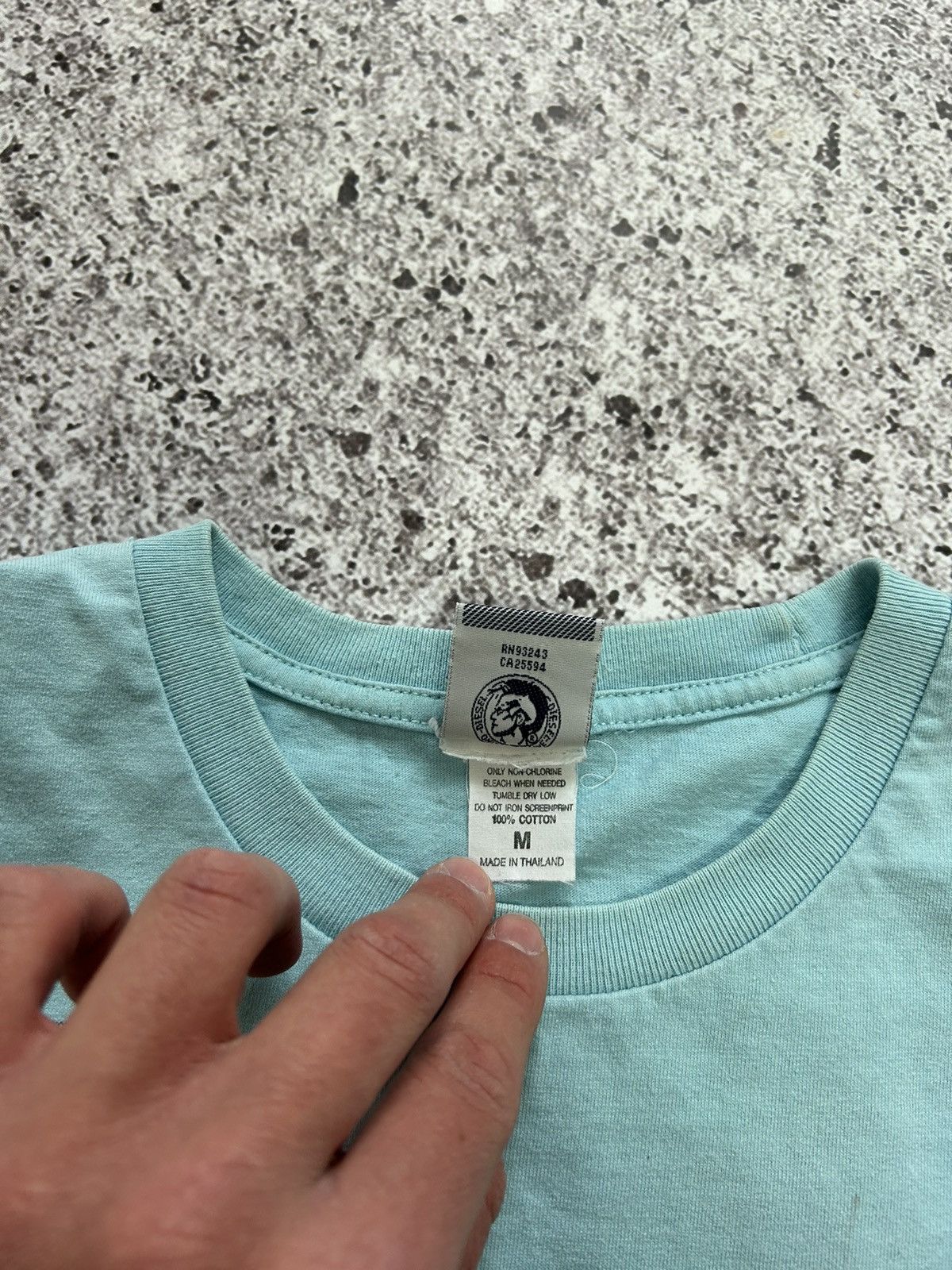 Diesel × Japanese Brand Vintage 90s Diesel Big logo t-shirt retro rare Y2K Size US XS / EU 42 / 0 - 10 Thumbnail