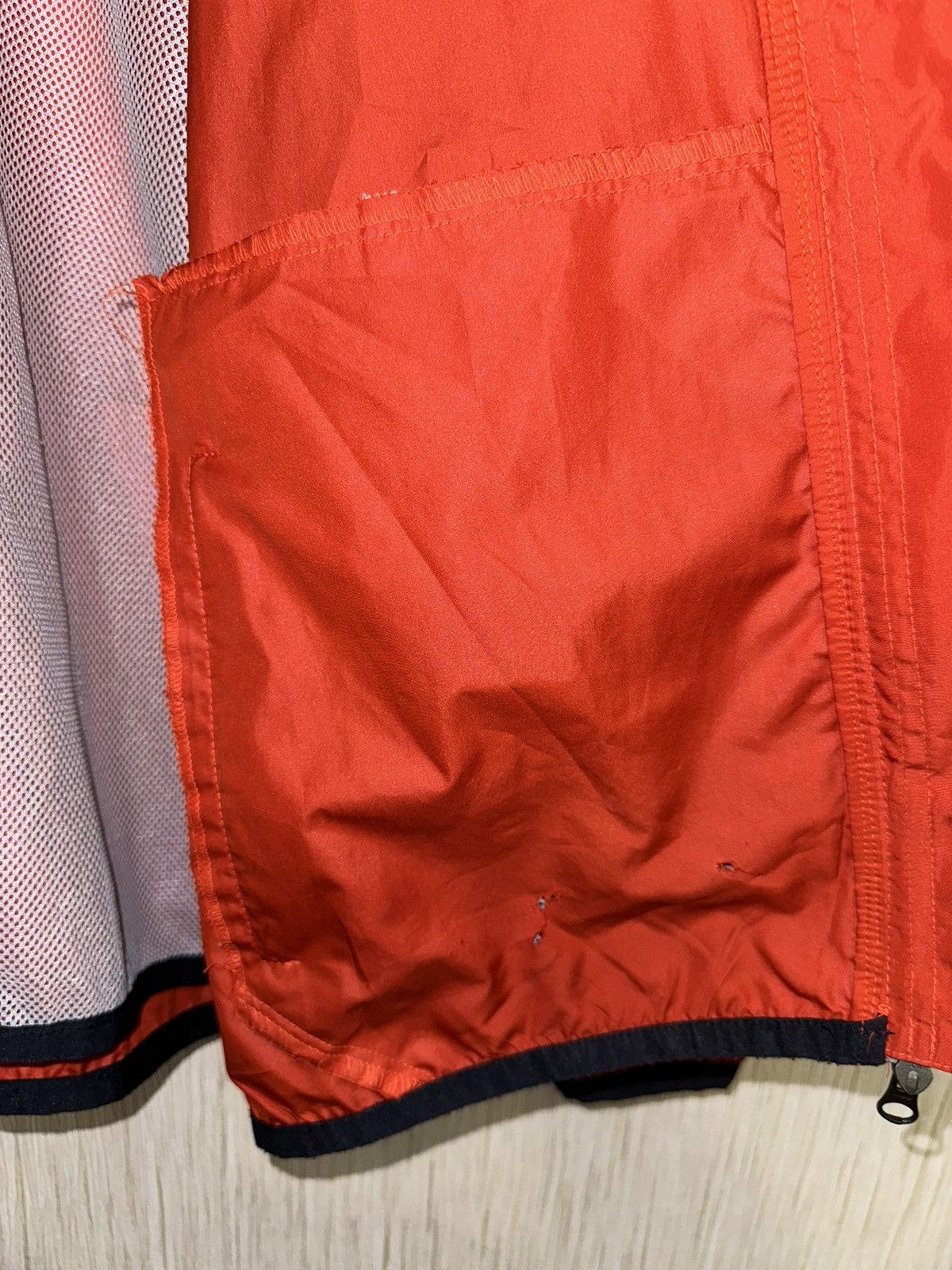 Nike × Vintage Nike vintage track jacket orange swoosh Size US M / EU 48-50 / 2 - 12 Thumbnail