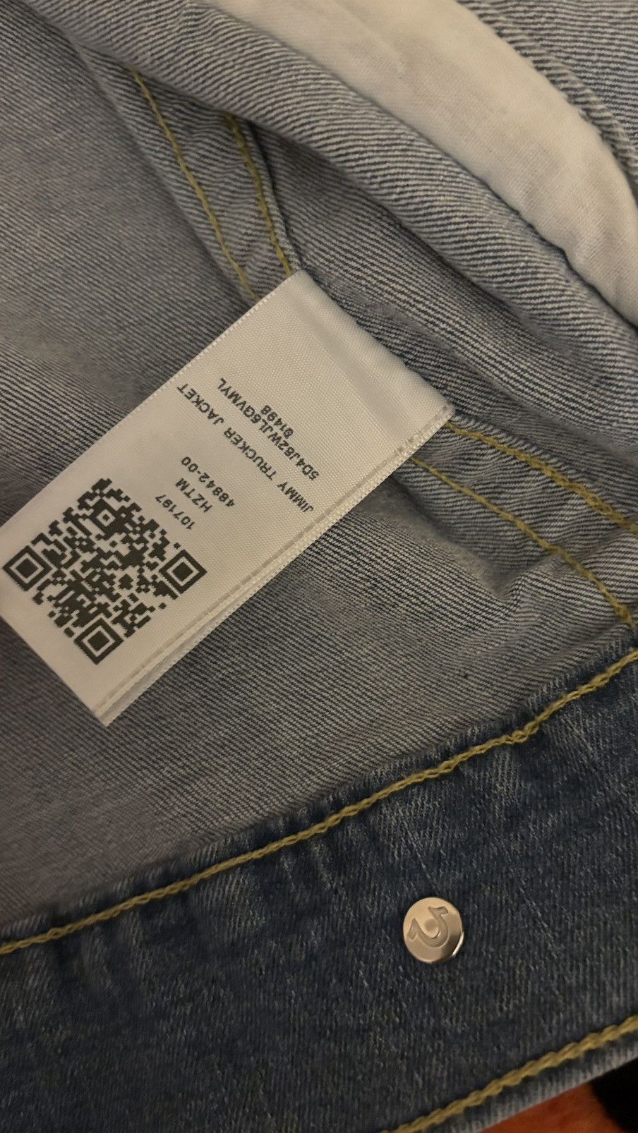 True Religion True Religion Jimmy Denim Jacket Size US L / EU 52-54 / 3 - 5 Thumbnail