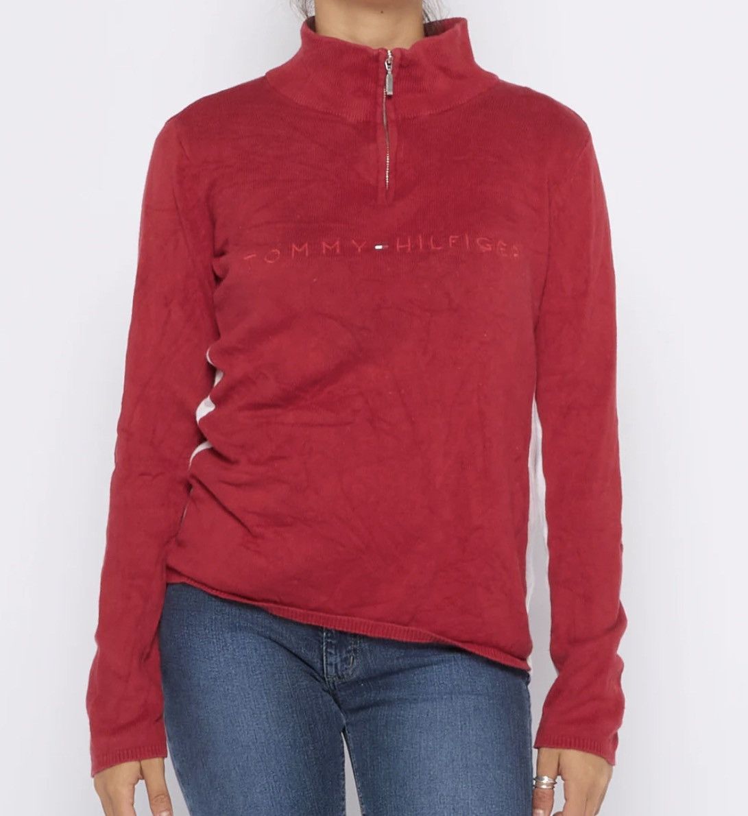 Tommy Hilfiger Tommy hilfiger half zipper sweatshirt Size XL / US 12-14 / IT 48-50 - 1 Thumbnail