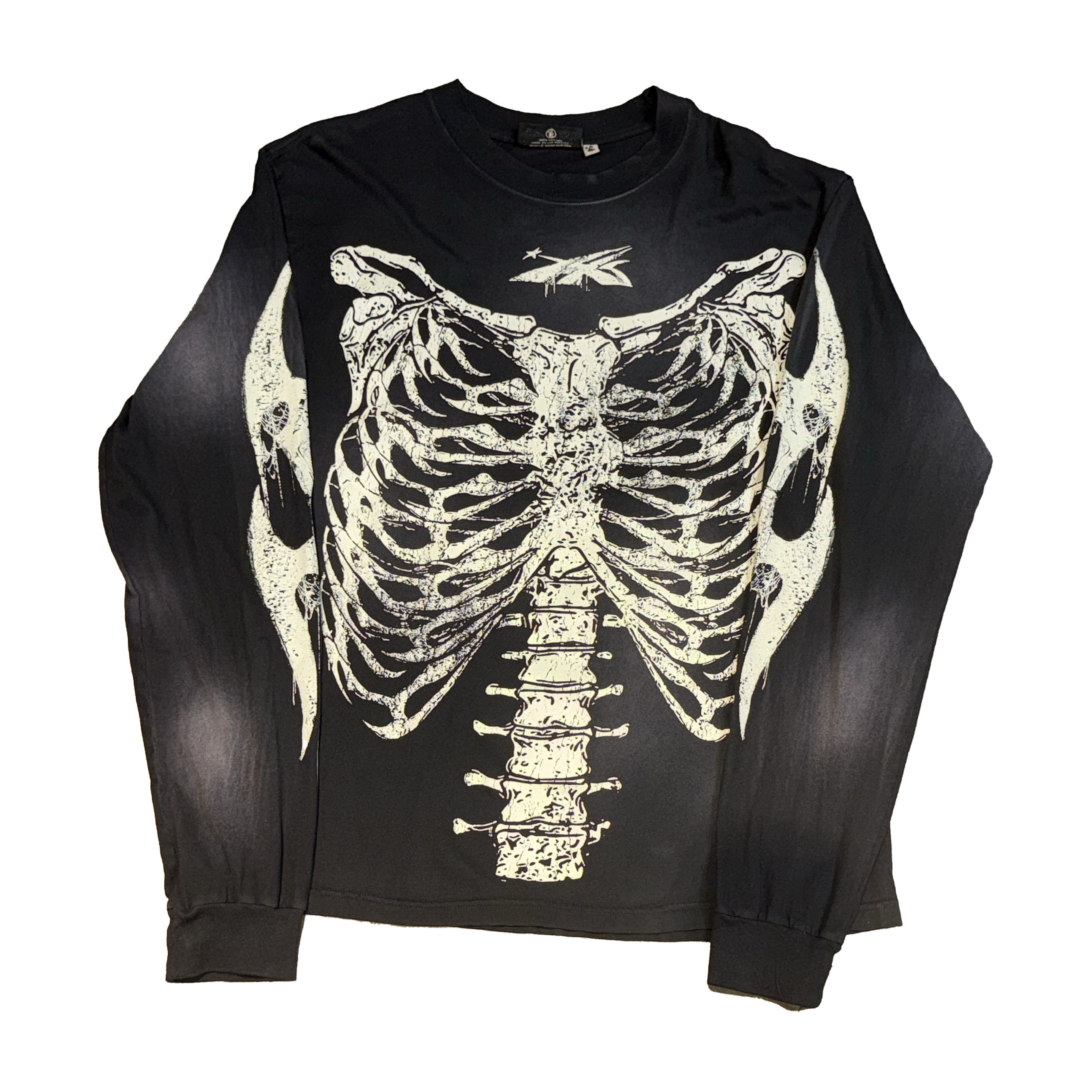 HELLSTAR Hellstar L/S Tee Black Ribcage Size US L / EU 52-54 / 3 - 1 Thumbnail