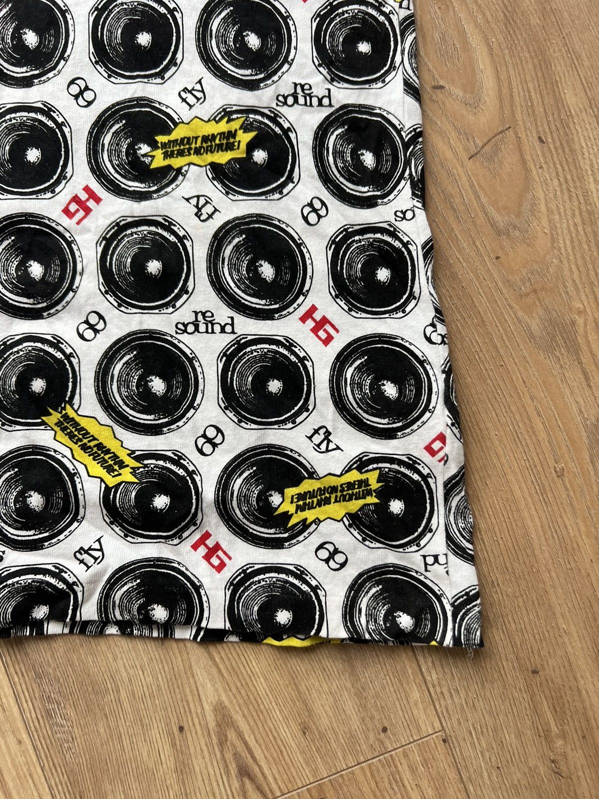 Hysteric Glamour 00’s HYSTERIC GLAMOUR RARE VINTAGE RESOUND POLO T-SHIRT Y2K Size US M / EU 48-50 / 2 - 3 Thumbnail