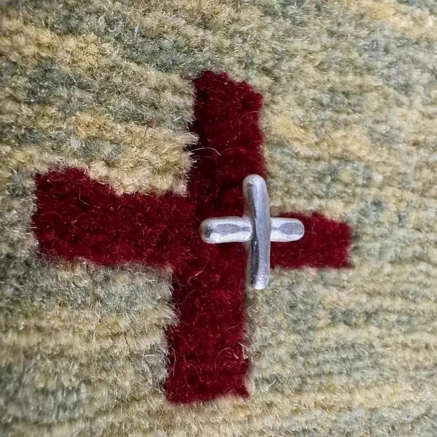 Ma+ maurizio amadei m.a+ cross earrings new 25w Size ONE SIZE - 2 Thumbnail